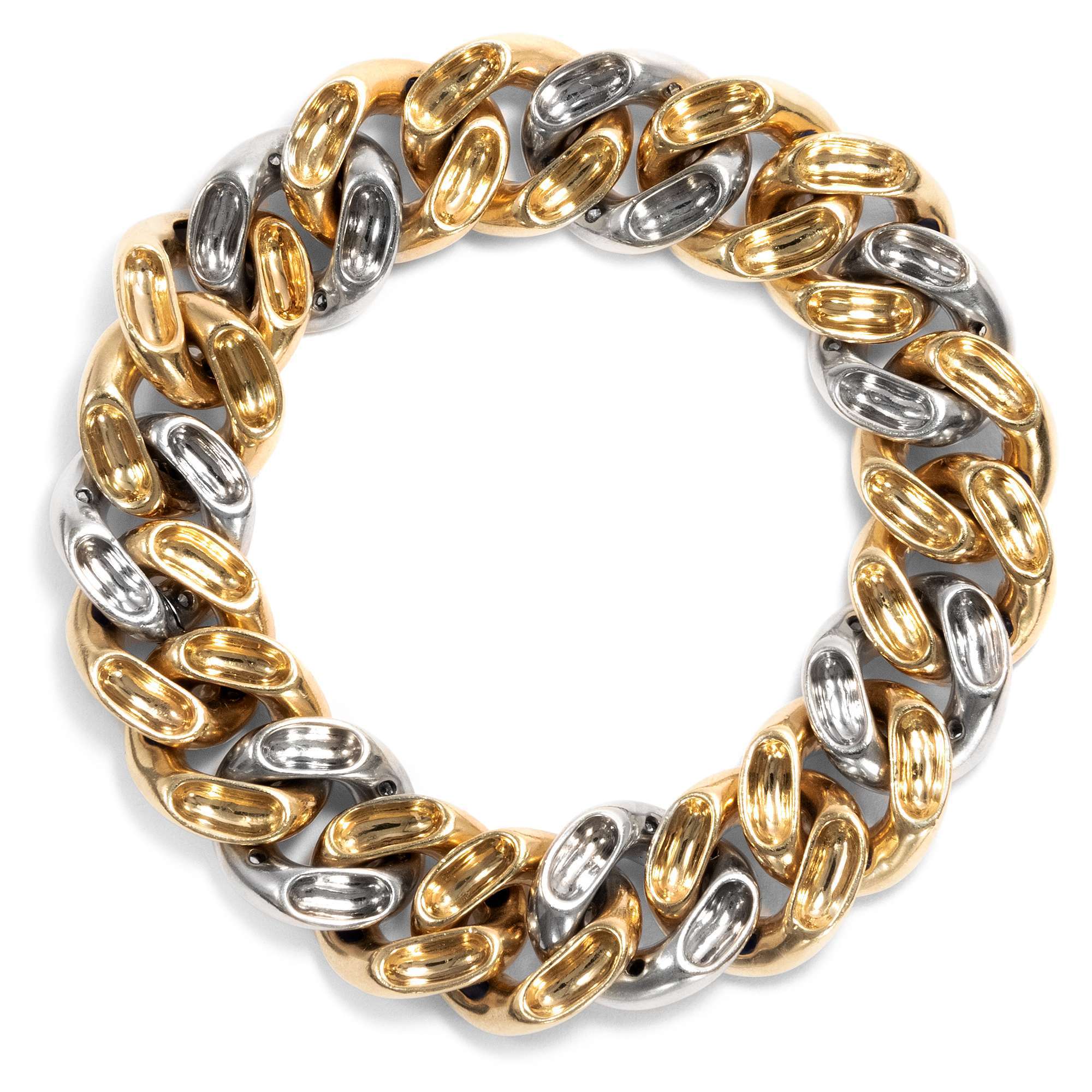 602624-hofer-antikschmuck-Wunderbares-Tango-Armband-von-Pomellato-mit-Saphiren-und-Brillanten-entstanden-1981-Pr-t-a-Porter_4