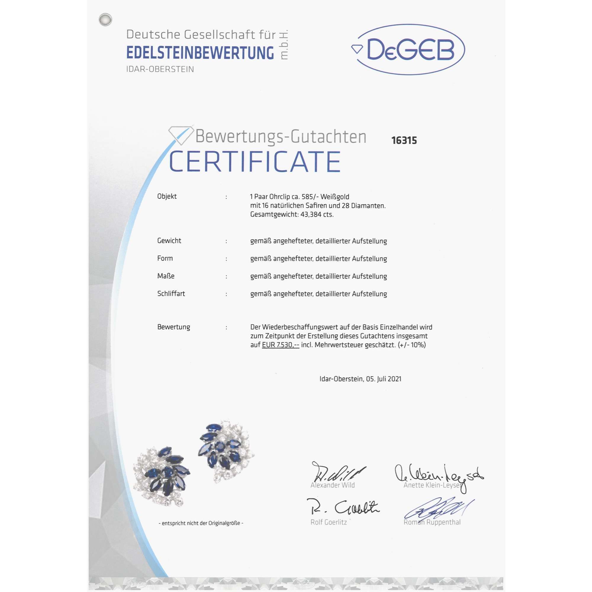 611313-hofer-antikschmuck-yVintage-Cluster-Ohrclips-mit-Saphiren-und-Brillanten-in-Weissgold-um-1970-Exzellenzcluster_5