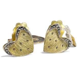 613376-hofer-antikschmuck-Glamouroese-Ohrclips-in-vergoldetem-Silber-von-Theodor-Fahrner-1950er-Jahre-Goldfaecher_1