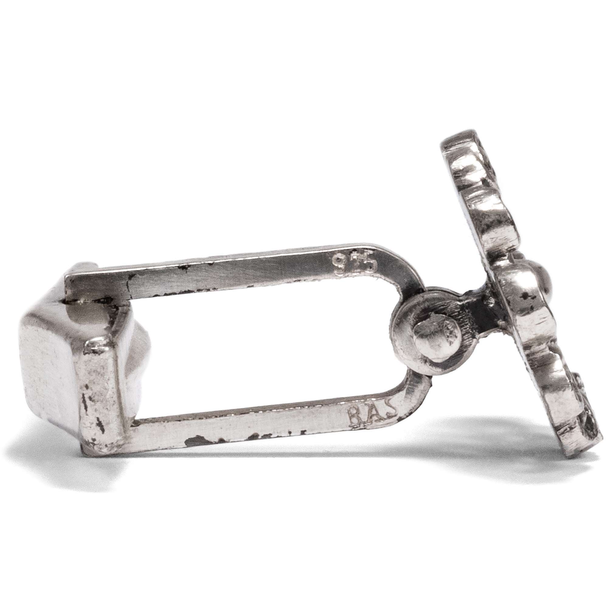 615219-hofer-antikschmuck-Huebsche-Manschettenknoepfe-mit-Elementen-des-18-Jahrhunderts-Blachian-um-1960-Historische-Rosetten_3