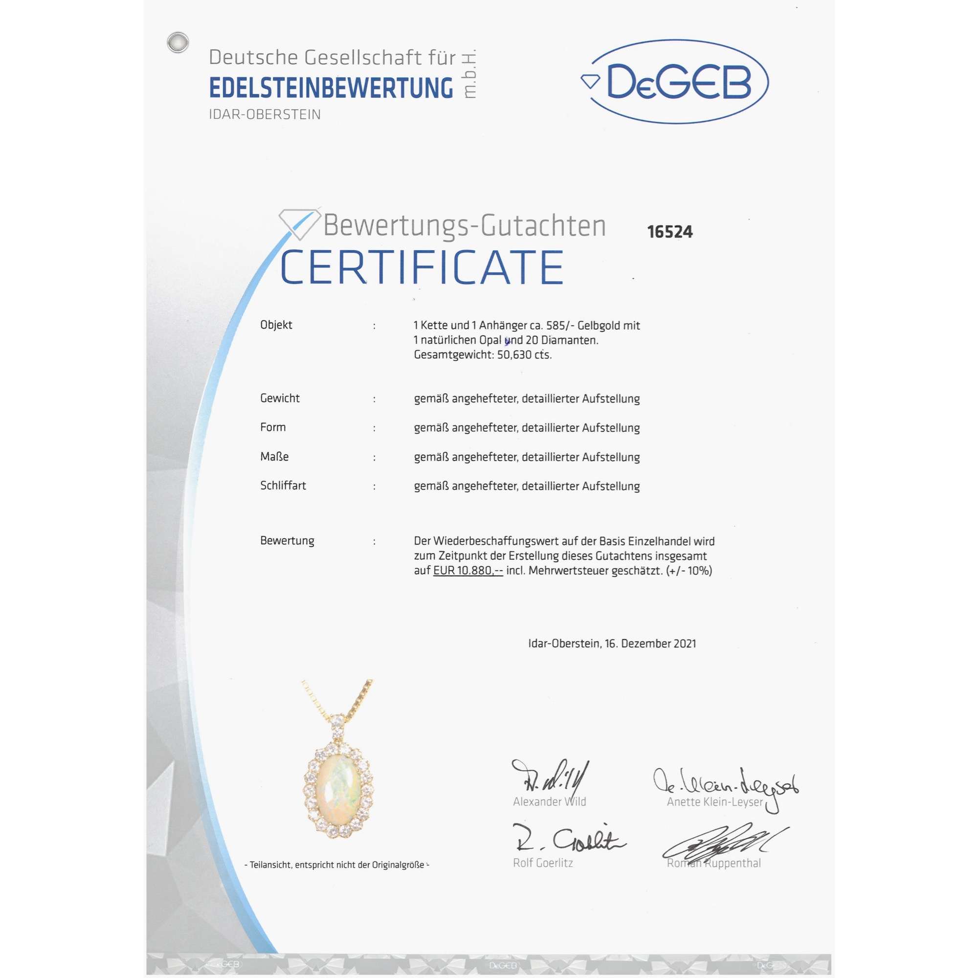 615712-hofer-antikschmuck-Wundervoller-vintage-Anhaenger-mit-Opal-und-Diamanten-in-Gold-um-1990-Rainbow-und-Starlight_1