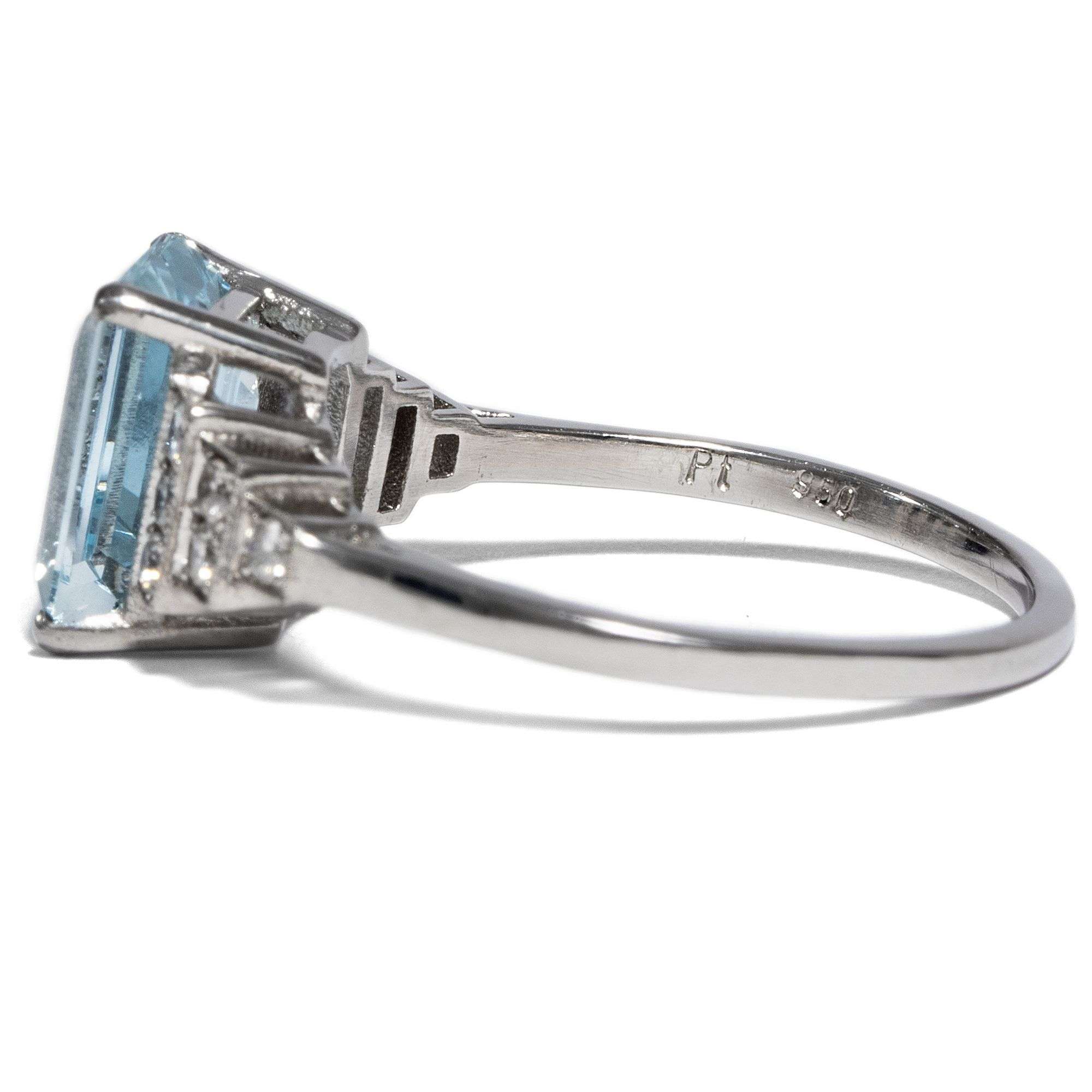 616180-hofer-antikschmuck-Eleganter-Platin-Ring-mit-Aquamarin-und-Diamanten-aus-unserer-Werkstatt-Swimmingpool_4