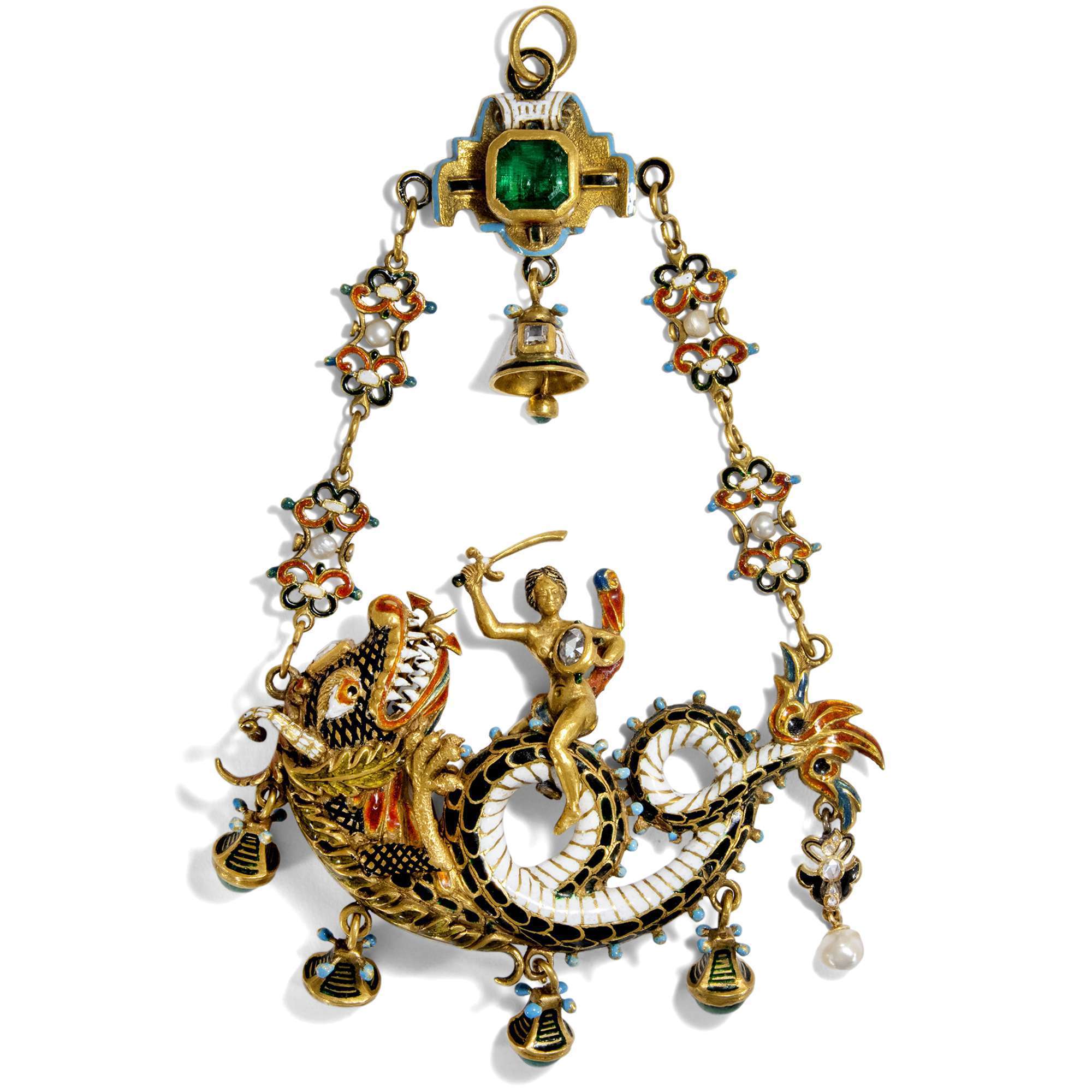 621834-hofer-antikschmuck-Grosser-Anhaenger-des-Historismus-in-der-Art-von-Reinhold-Vasters-um-1890-Vincit-Omnia-Veritas_5