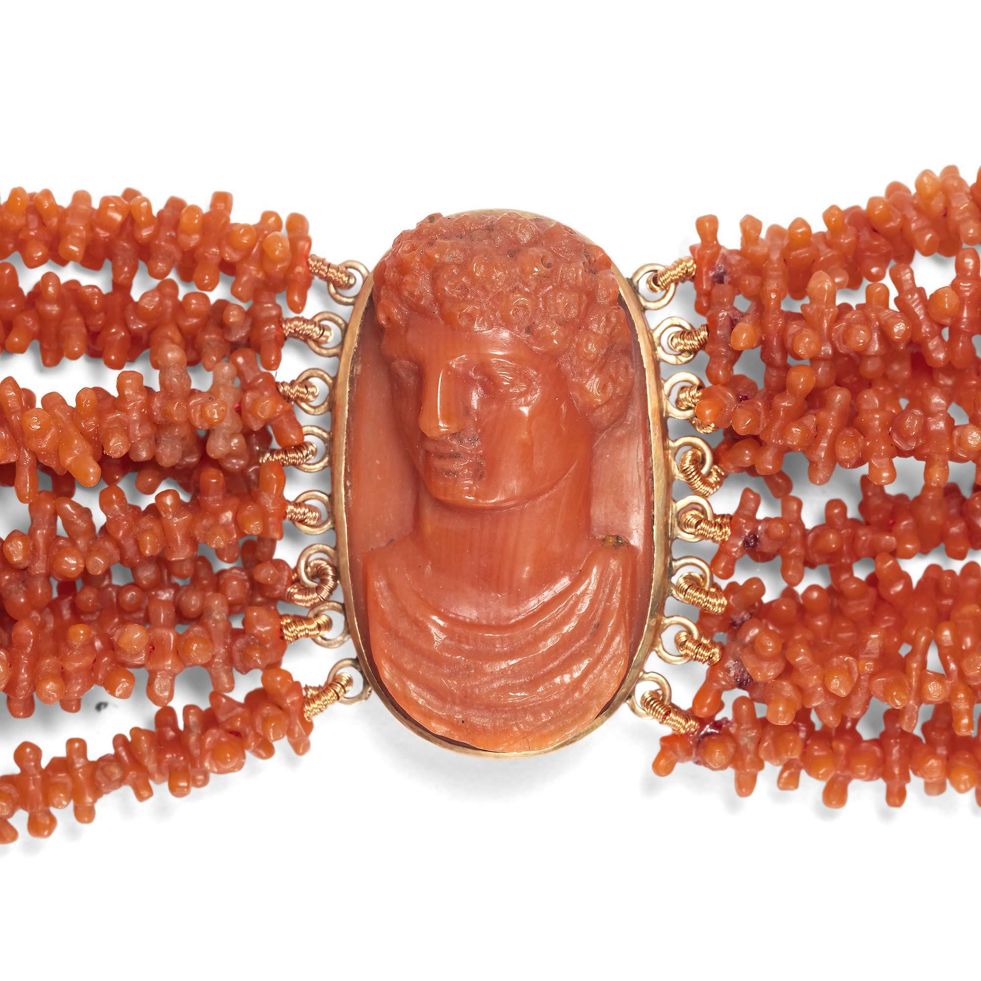 621941-hofer-antikschmuck-Antike-Korallen-Parure-aus-Collier-Armbaendern-und-Ohrringen-um-1825-und-spaeter-a-l-antique_14