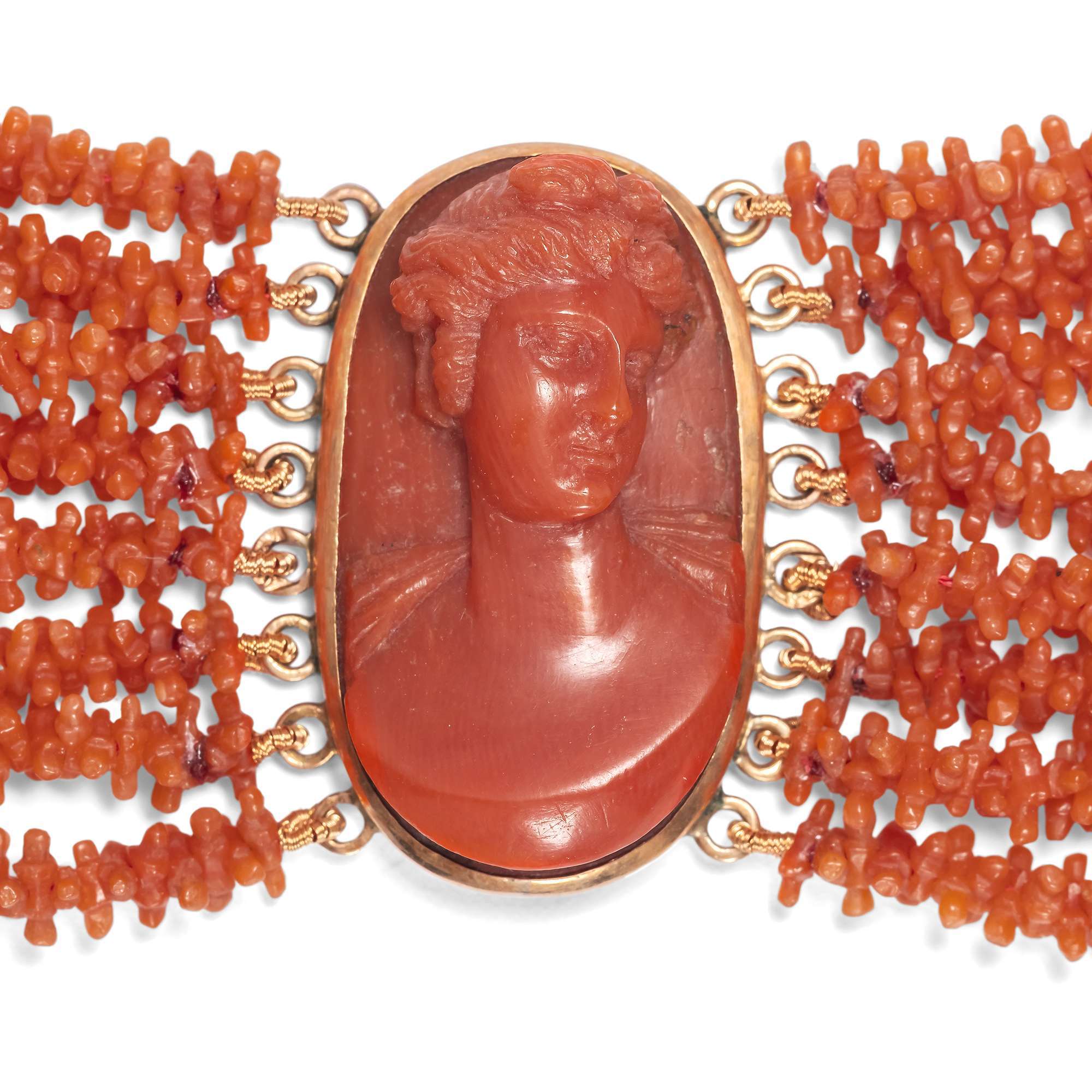 621941-hofer-antikschmuck-Antike-Korallen-Parure-aus-Collier-Armbaendern-und-Ohrringen-um-1825-und-spaeter-a-l-antique_9
