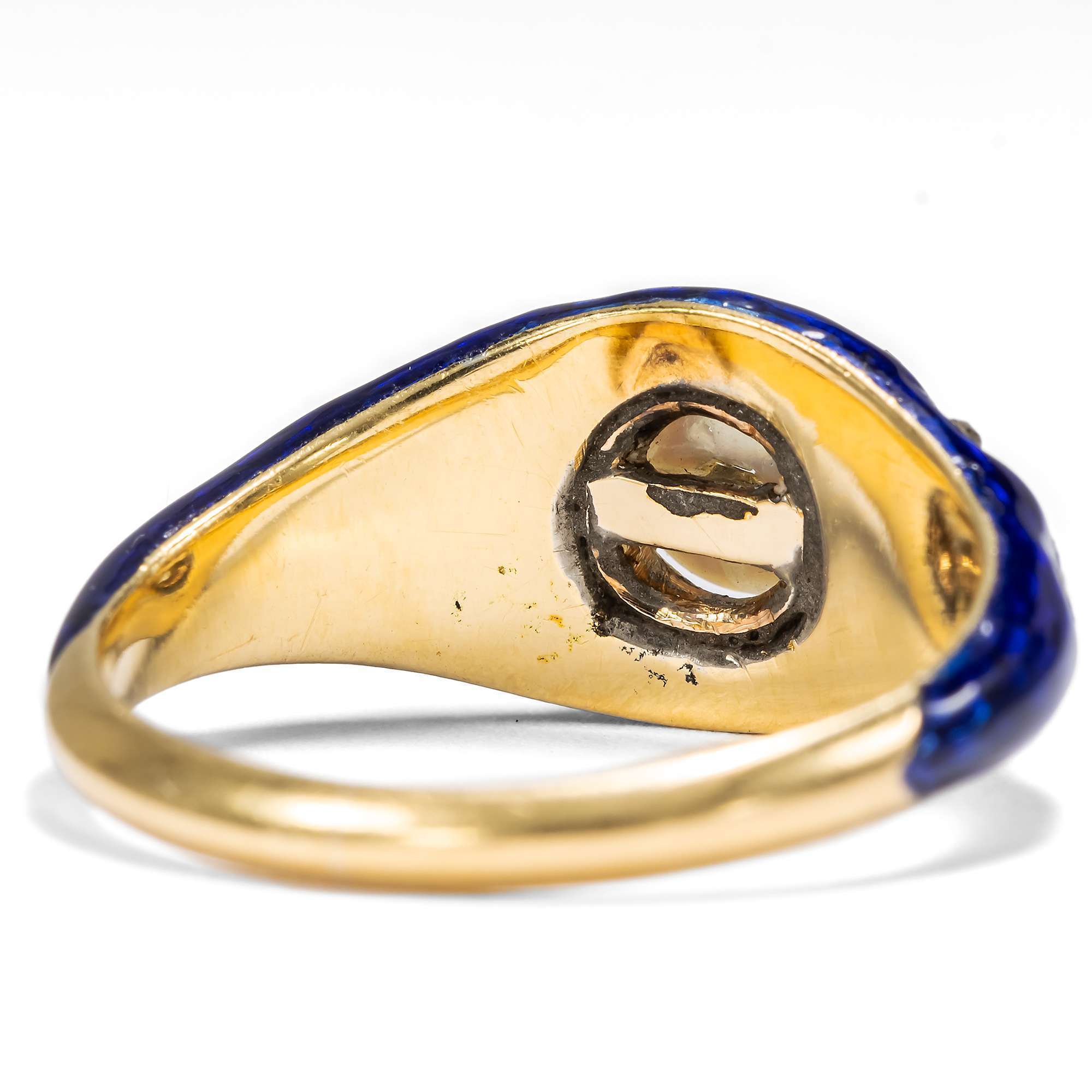 623901-hofer-antikschmuck-Antike-Parure-aus-Armband-Brosche-Ohrclips-und-Ring-mit-Naturperlen-und-Diamanten-um-1850-Blaue-Blumen_17