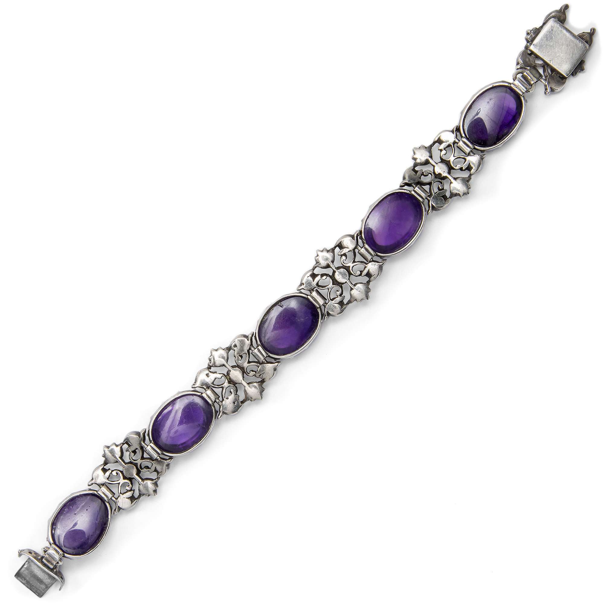 624041-hofer-antikschmuck-Vintage-Set-aus-Collier-und-Armband-mit-Amethysten-und-Perlen-in-Silber-um-1960-Purple-Rain_8