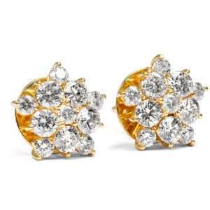 624739-hofer-antikschmuck-Funkelnde-vintage-Ohrstecker-mit-2-32-ct-Diamanten-in-Gold-um-2000-Reach-for-the-Stars_2