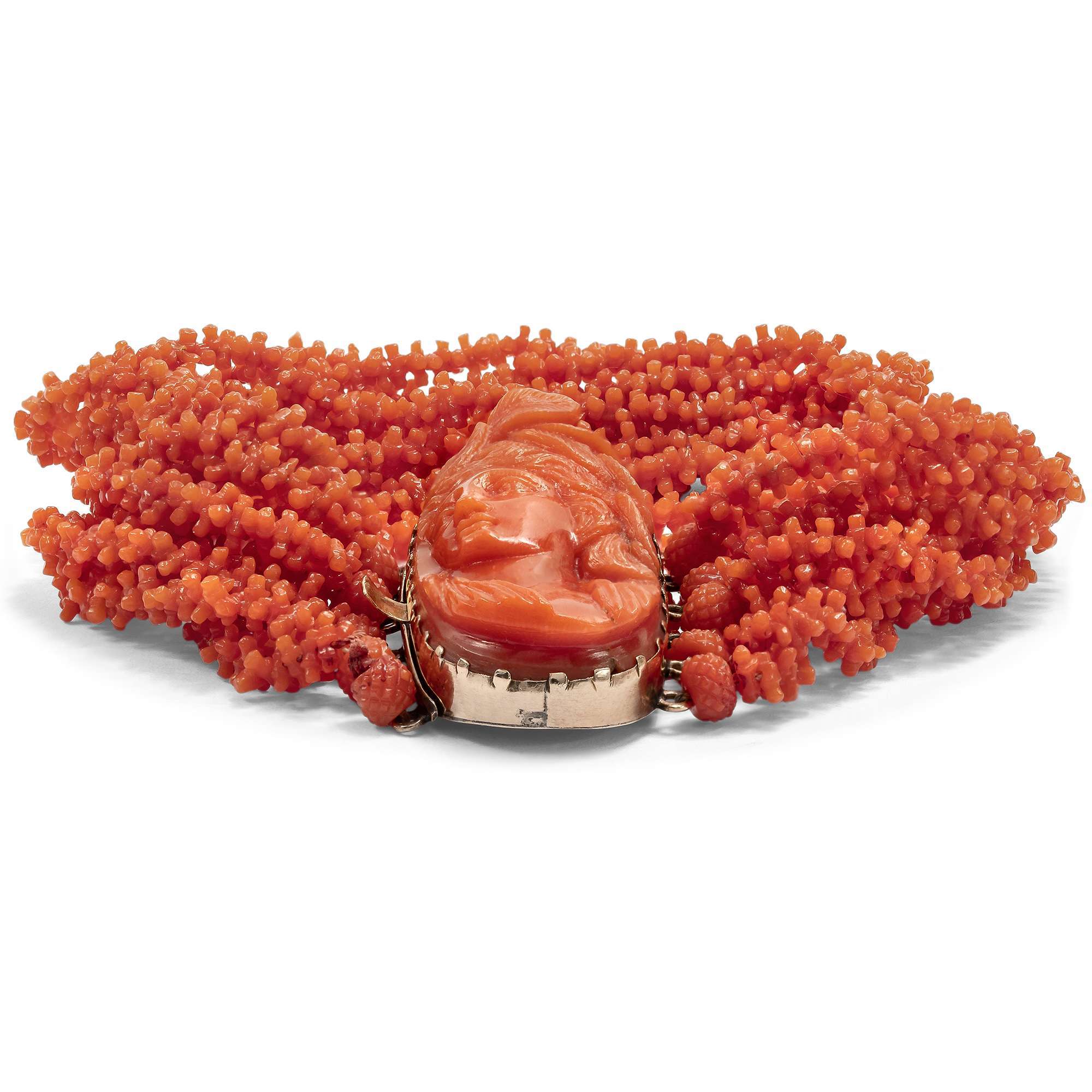 624819-hofer-antikschmuck-Antike-Demi-Parure-aus-Collier-und-Armband-aus-Mittelmeerkoralle-in-Gold-um-1825-Von-Goettern-begleitet_10