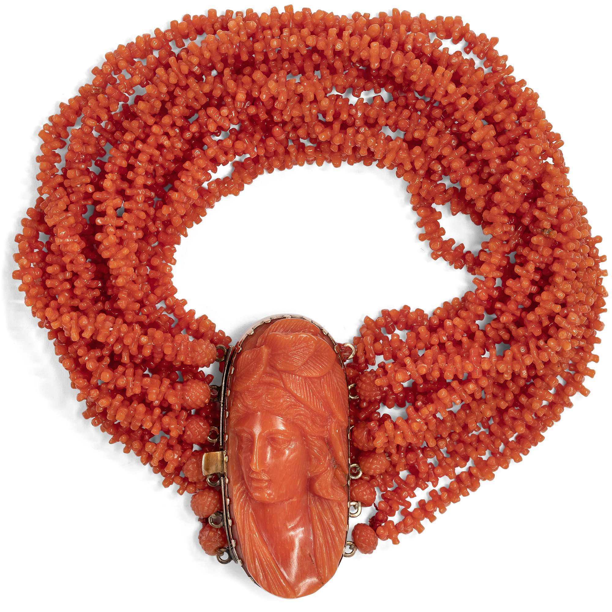 624819-hofer-antikschmuck-Antike-Demi-Parure-aus-Collier-und-Armband-aus-Mittelmeerkoralle-in-Gold-um-1825-Von-Goettern-begleitet_13