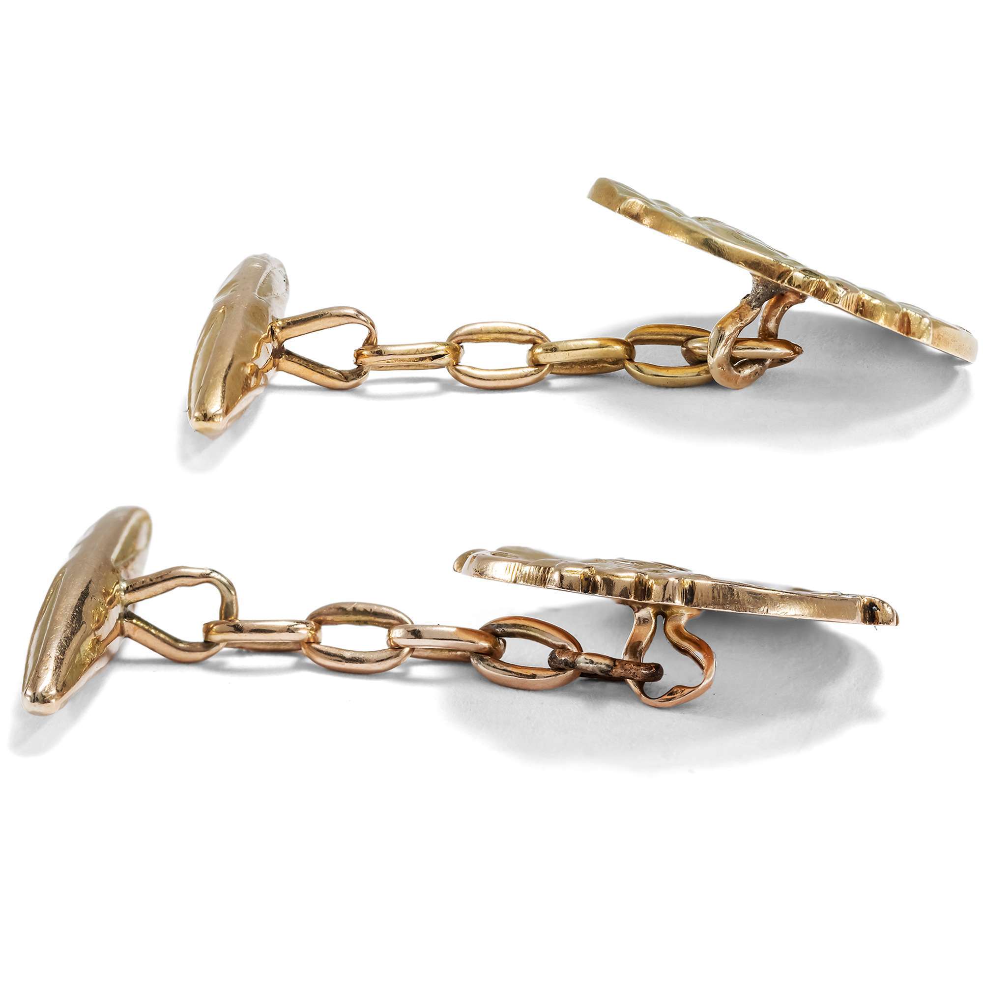 624886-hofer-antikschmuck-Antike-Manschettenknoepfe-des-Jugendstil-in-Gold-Deutschland-um-1900-Jugendfrische-Anmut_1