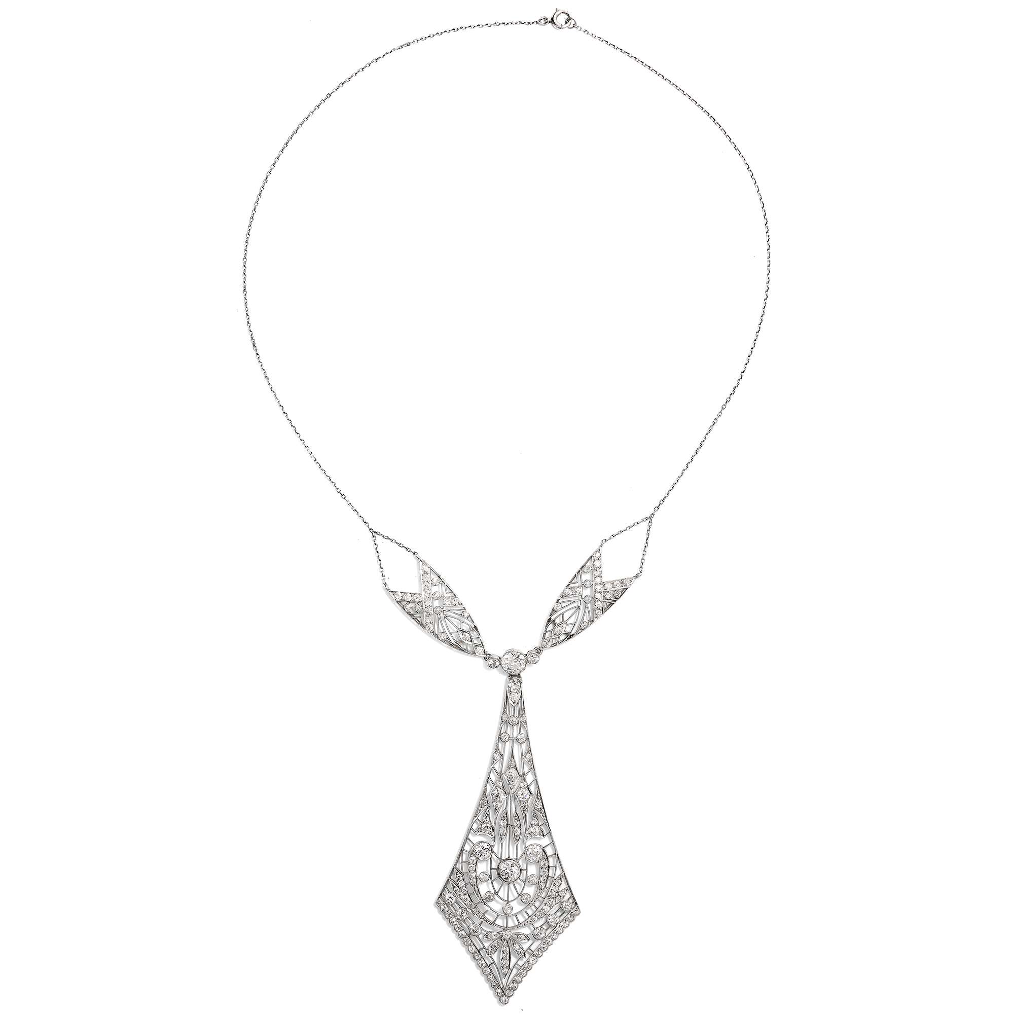 625185-hofer-antikschmuck-Prachtvolles-Collier-mit-8-90-ct-Diamanten-in-Platin-um-1915-Weisse-Spitze_4
