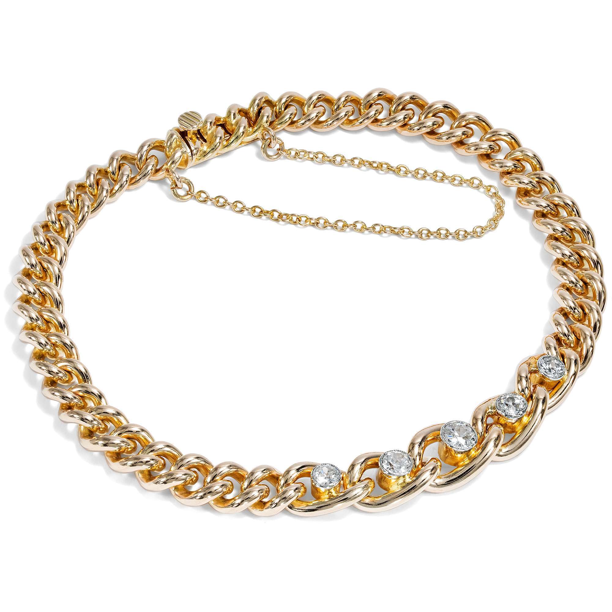 625712-hofer-antikschmuck-Klassisches-Gliederarmband-aus-Gold-mit-Altschliff-Diamanten-um-1900-Zeitlos_1