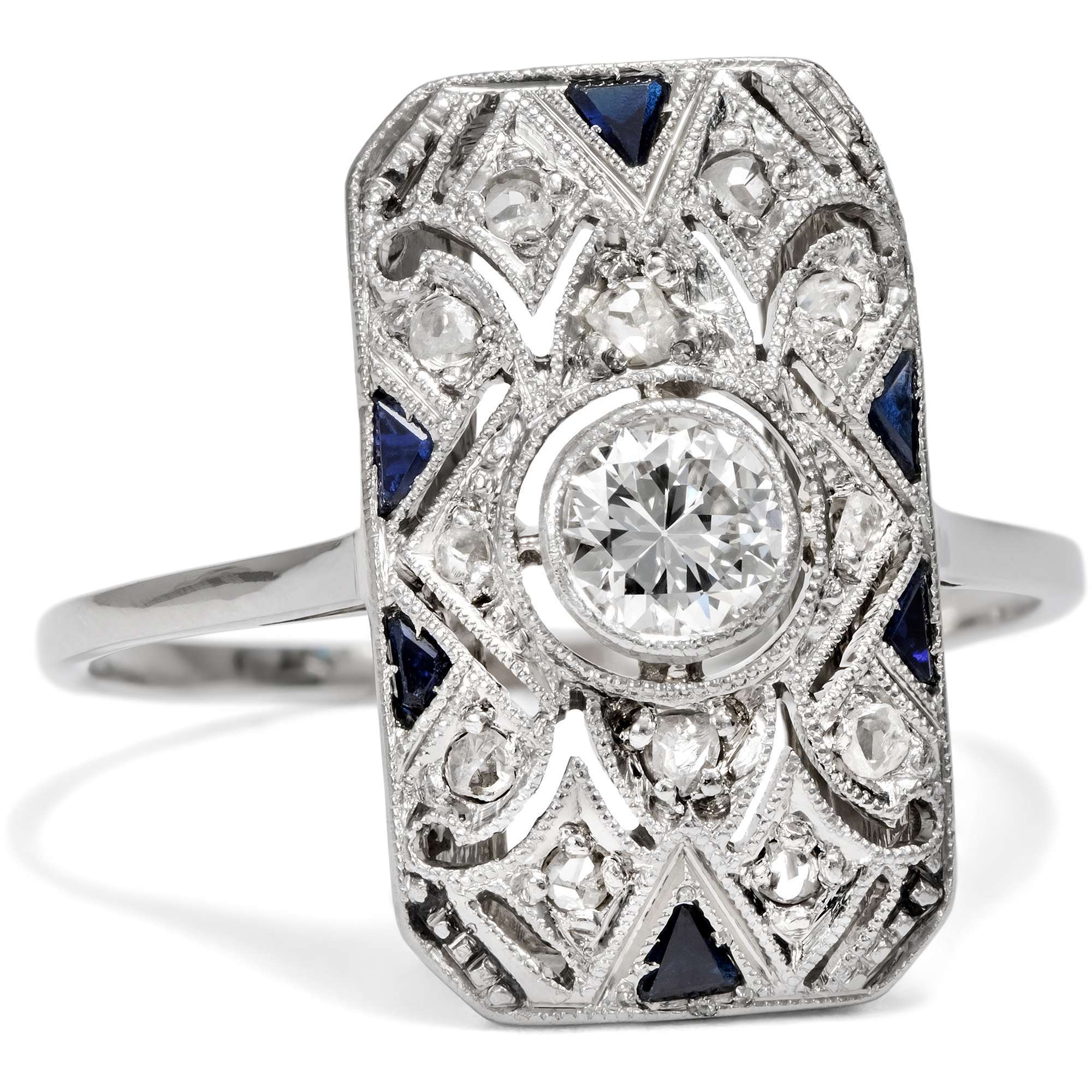625723-hofer-antikschmuck-Art-Deco-Ring-mit-Diamanten-und-Saphiren-in-Weissgold-und-Paltin-um-1930-Berlin-Babylon