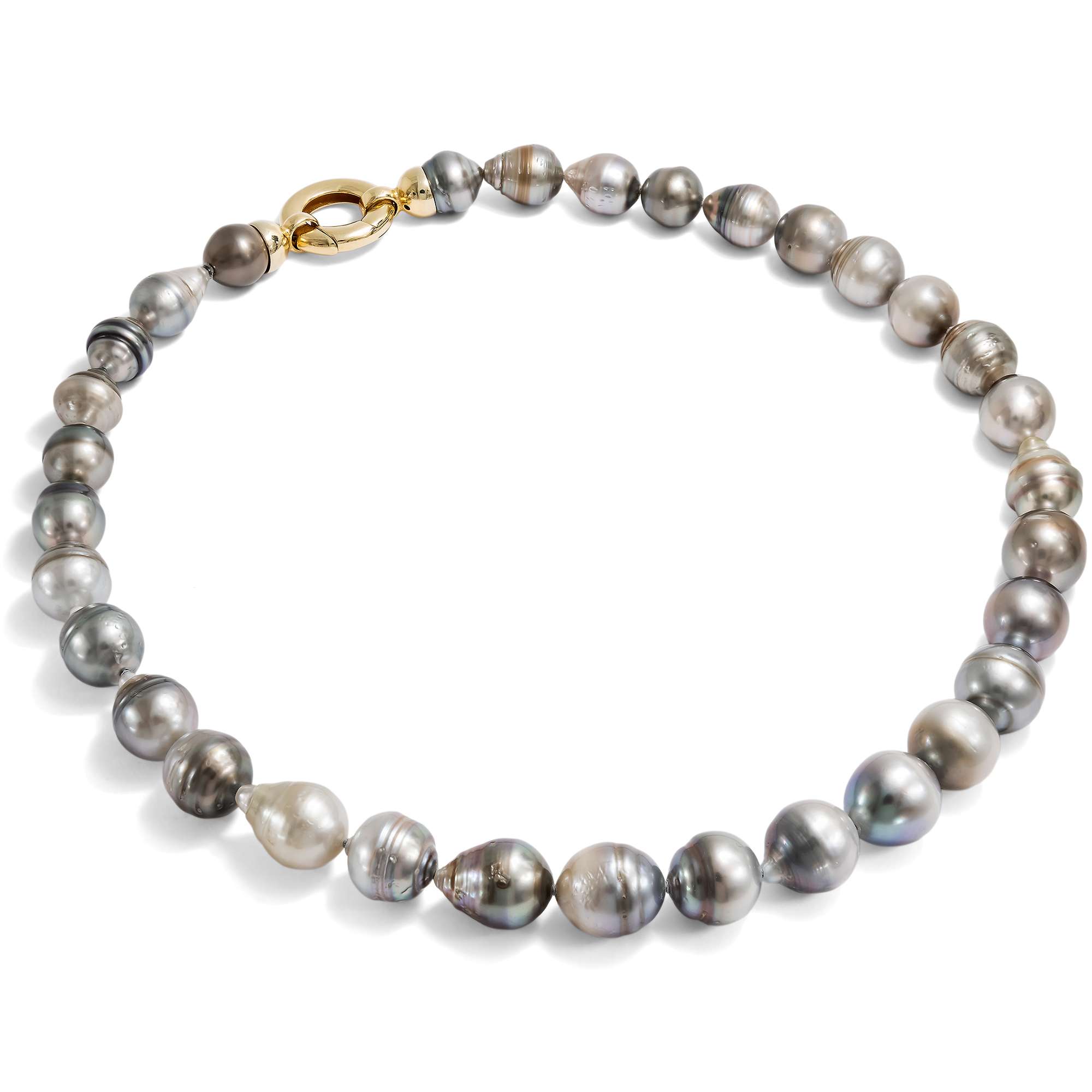 626013-hofer-antikschmuck-Klassisches-Collier-aus-barocken-Tahitiperlen-mit-Goldschliesse-um-2000-Reif-fuer-die-Insel-_1