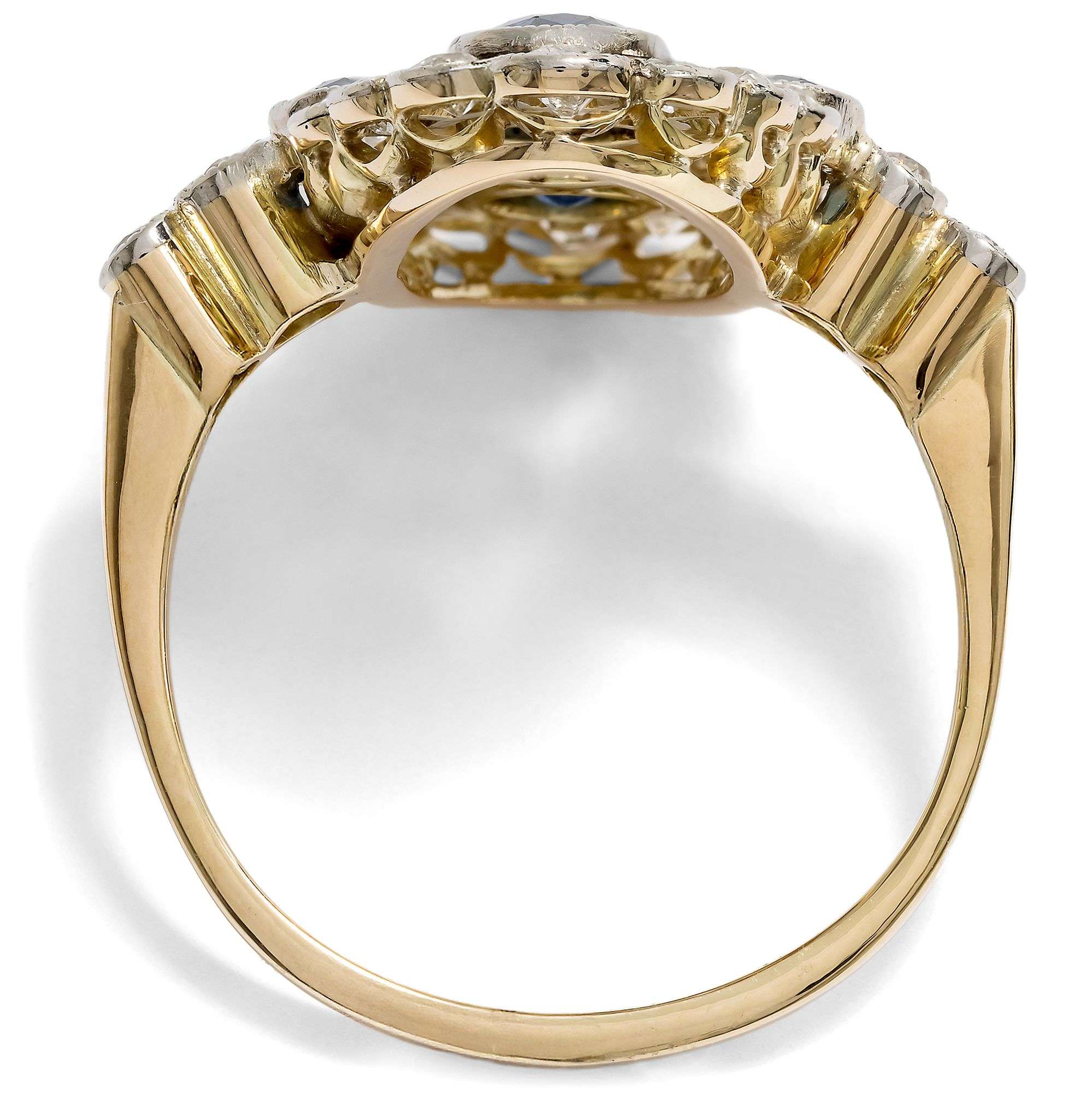 626087-hofer-antikschmuck-Ausdrucksvoller-Ring-mit-unbehandelten-Saphiren-und-Diamanten-in-Platin-auf-Gold-um-1920-Koenigin-der-Nacht_4