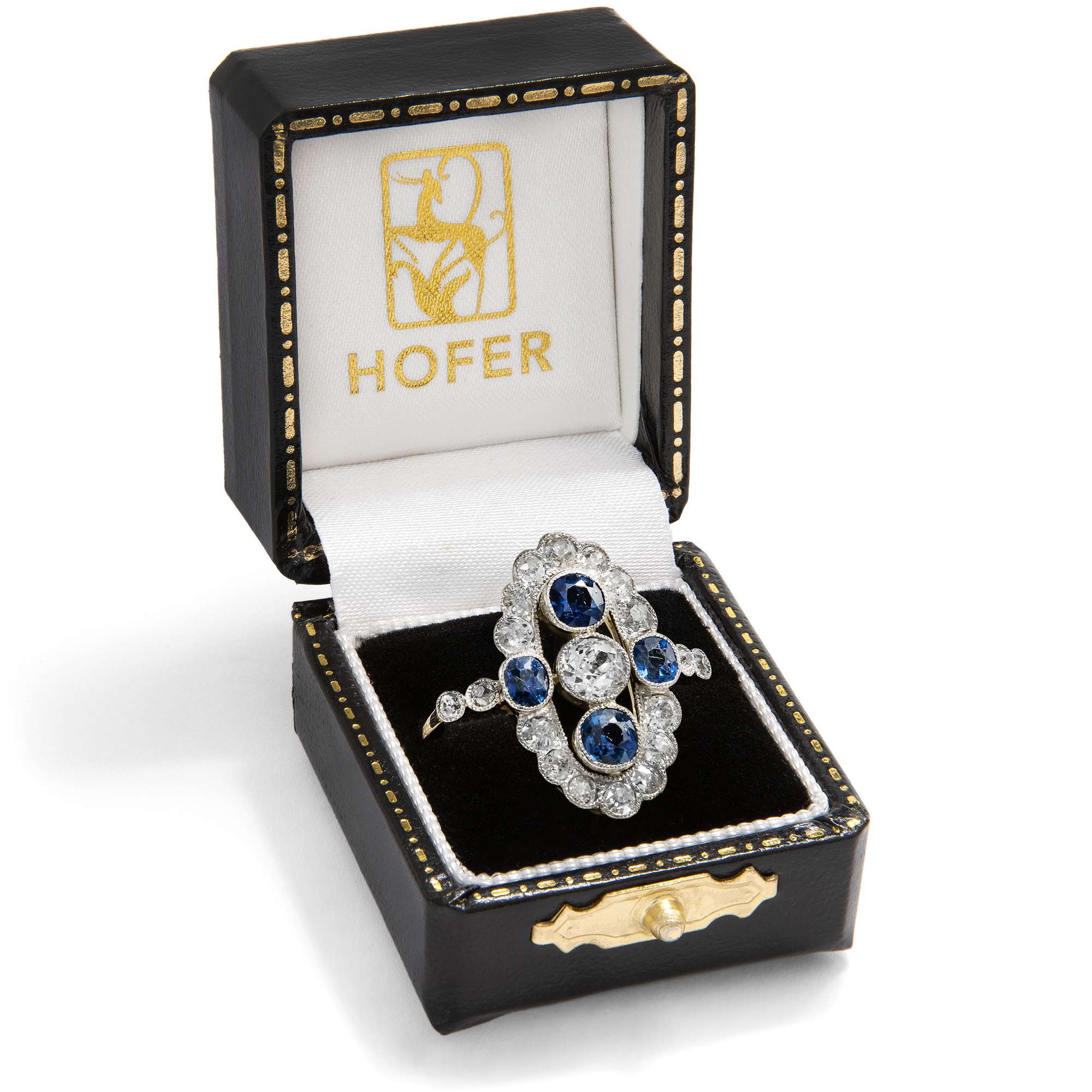 626087-hofer-antikschmuck-Ausdrucksvoller-Ring-mit-unbehandelten-Saphiren-und-Diamanten-in-Platin-auf-Gold-um-1920-Koenigin-der-Nacht_5