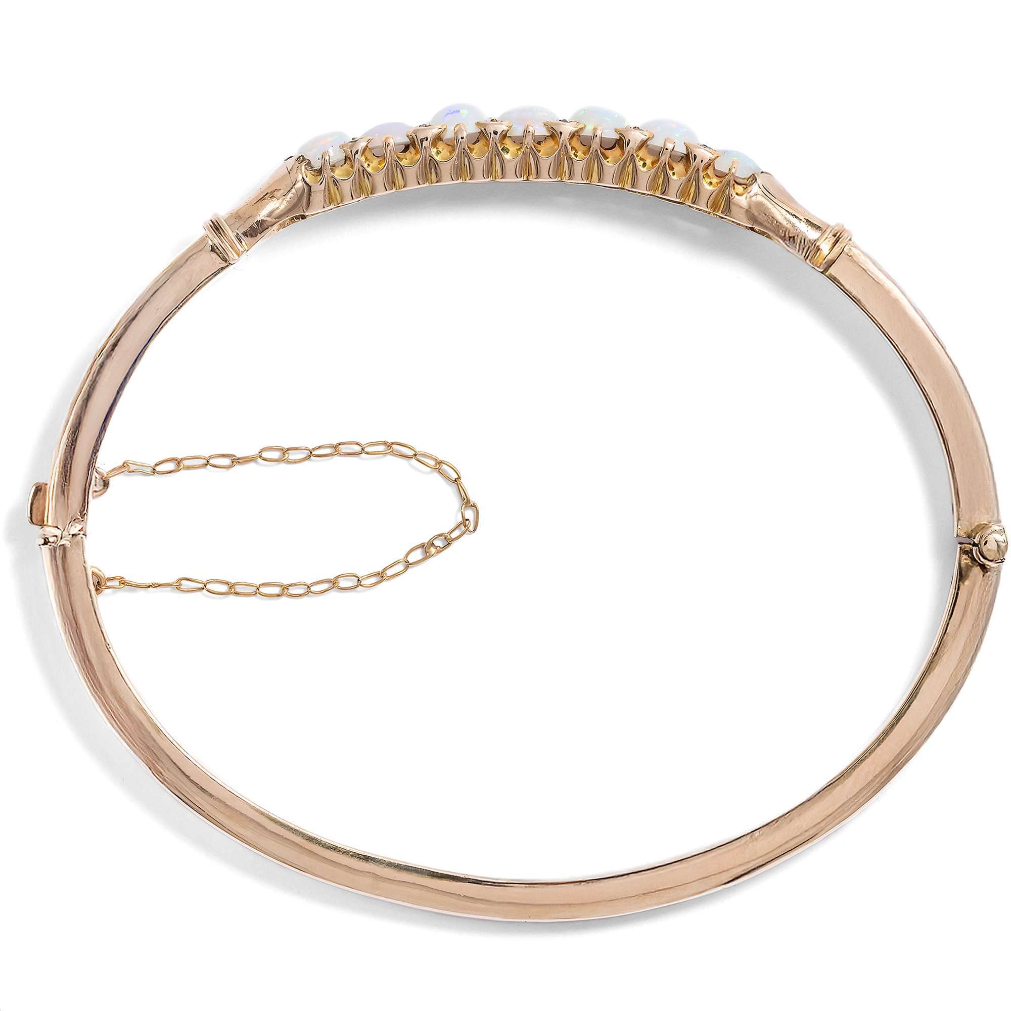 626118-hofer-antikschmuck-Exquisiter-Goldarmreif-mit-Opalen-und-Diamanten-England-datiert-1904-Edwardian-Caleidoscope_4