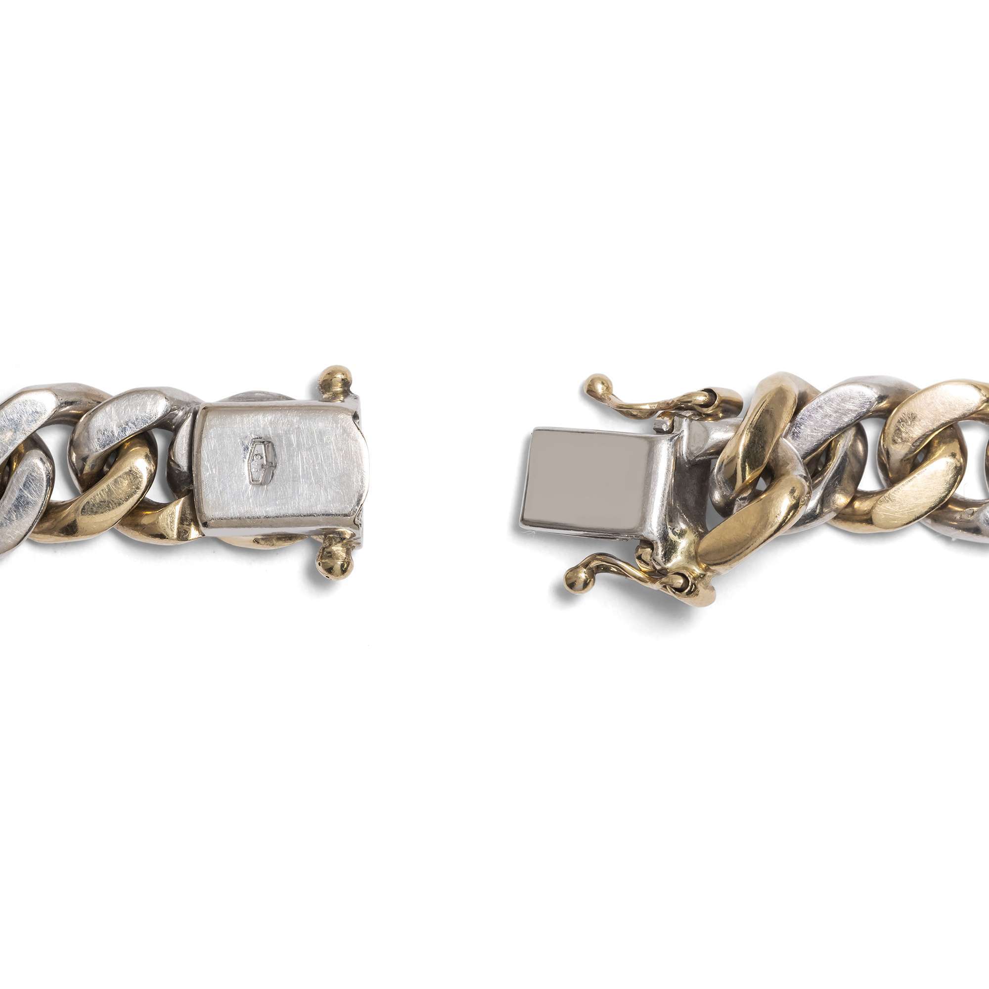 626181-hofer-antikschmuck-Edles-vintage-Armband-in-Gelbgold-und-Weissgold-Italien-um-1985-Massiv-und-zeitlos_3