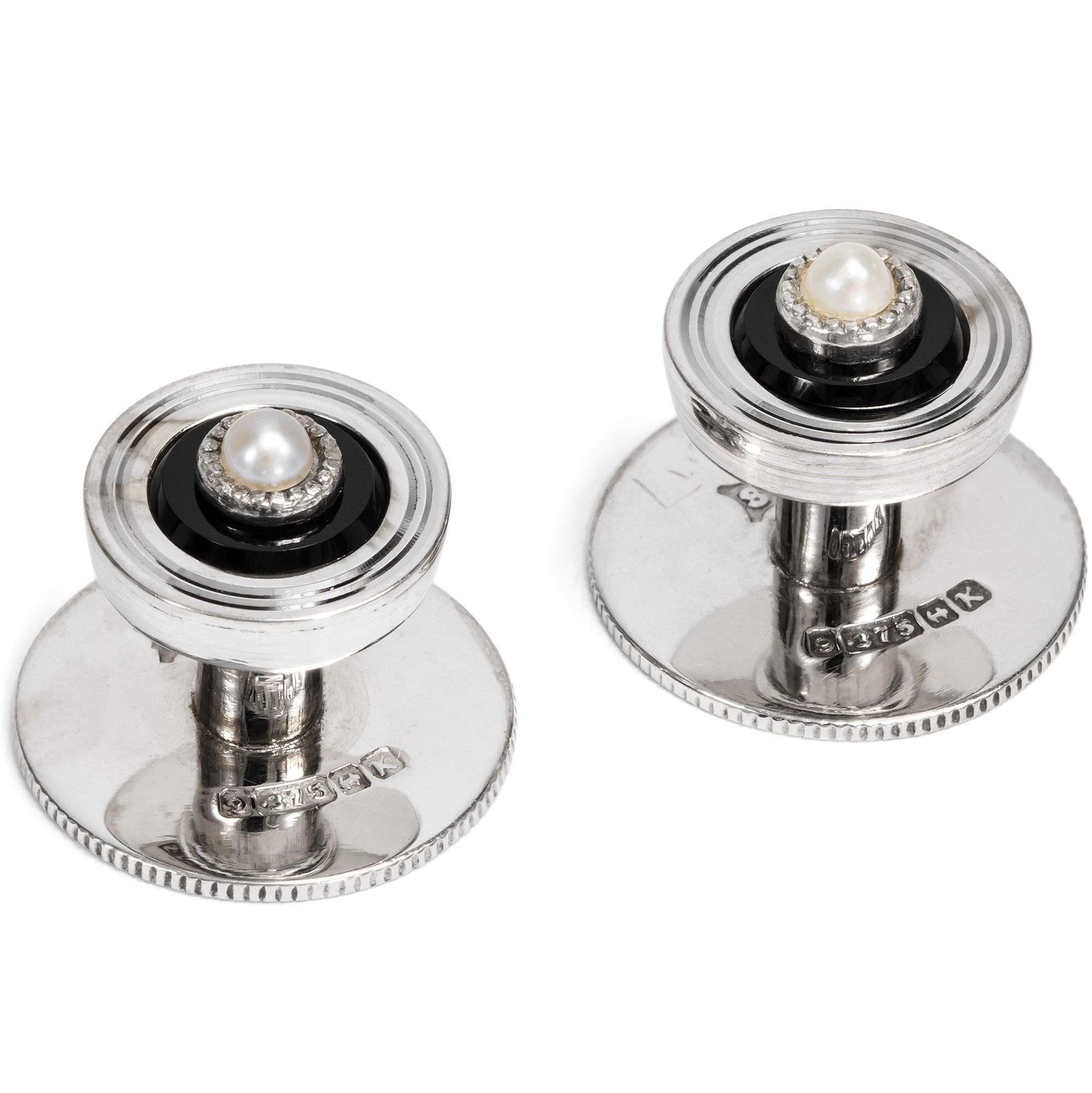 626218-hofer-antikschmuck-Stilvolles-Smoking-Set-aus-Weissgold-Onyx-und-Perlen-von-Harrods-London-1984-Barfuss-oder-Lackschuh_4