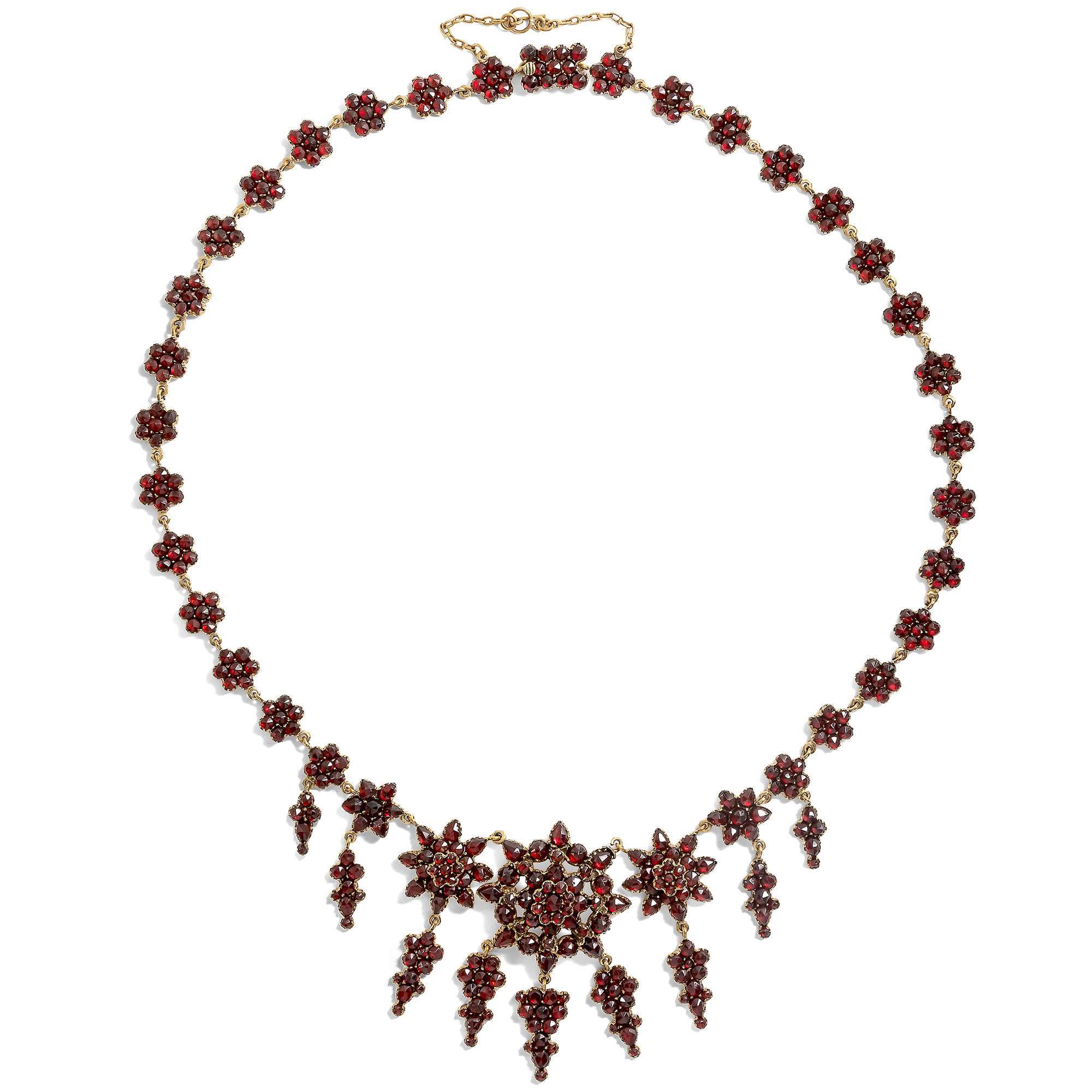 626229-hofer-antikschmuck-Prachtvolles-abtikes-Collier-aus-boehmischen-Granaten-um-1880-Rote-Glut_2