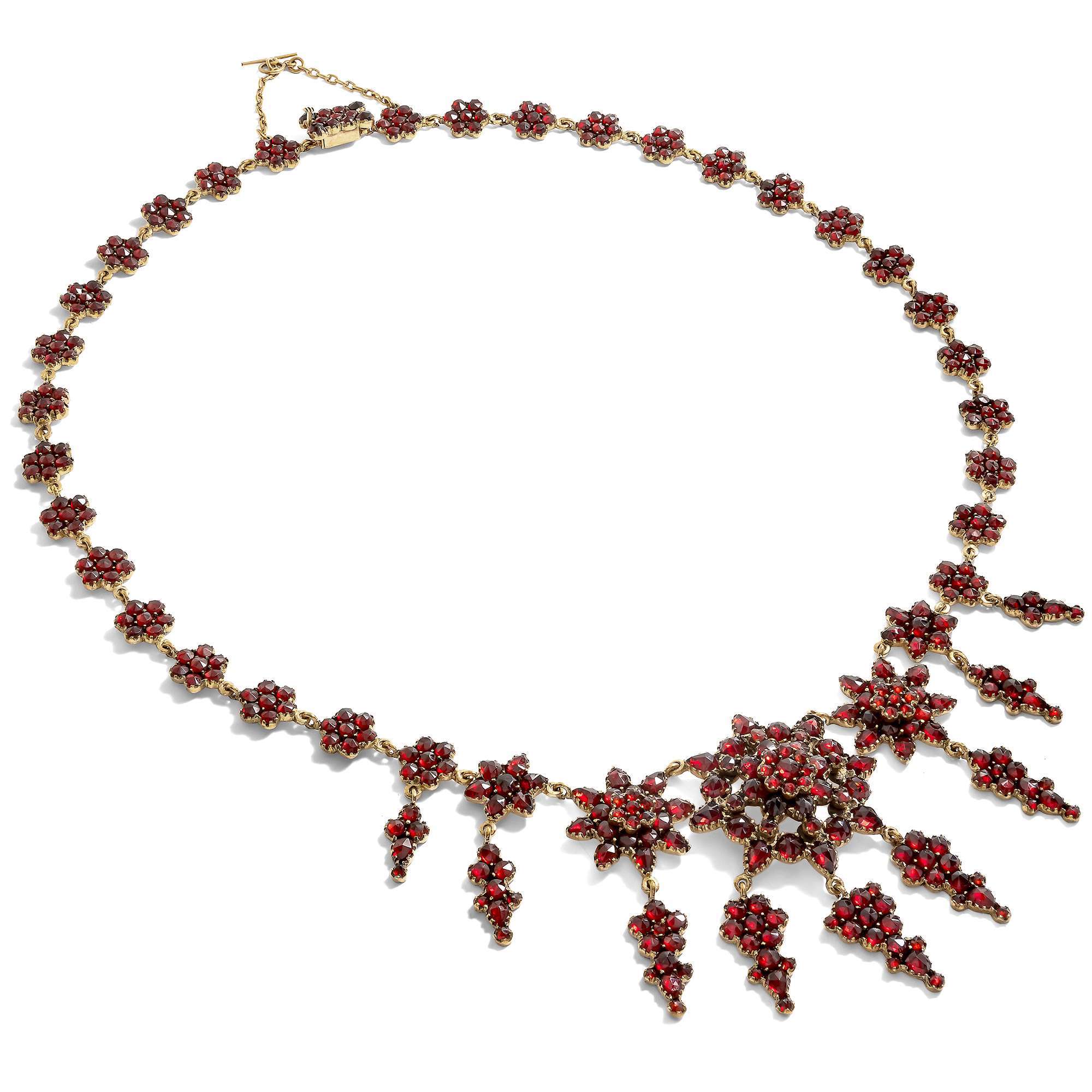626229-hofer-antikschmuck-Prachtvolles-abtikes-Collier-aus-boehmischen-Granaten-um-1880-Rote-Glut_5