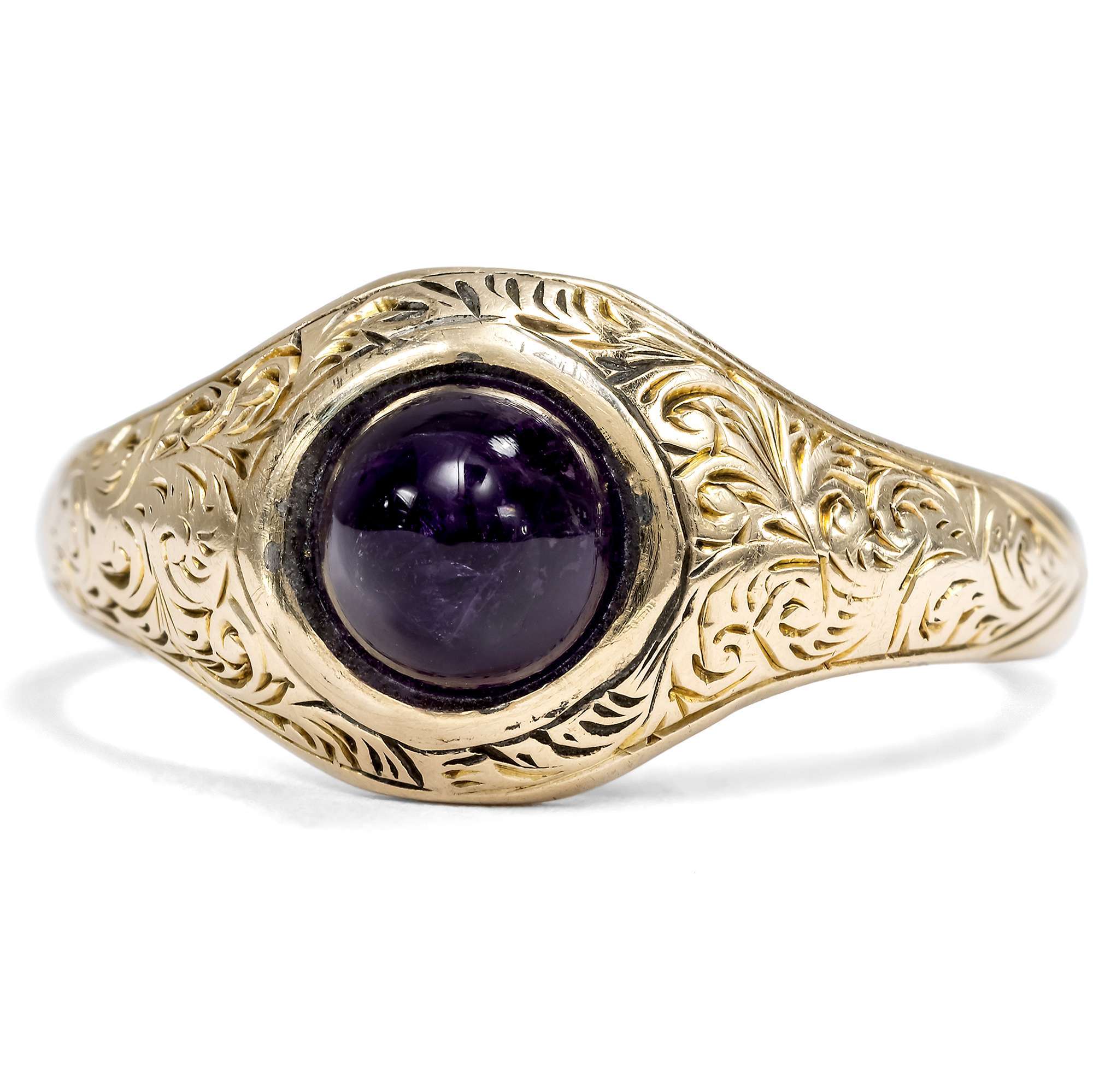 626309-hofer-antikschmuck-Ungewoehnlicher-Ring-mit-kegelfoermigem-Amethysten-in-Gold-Deutschland-um-1890-und-spaeter-Zuckerhut_3