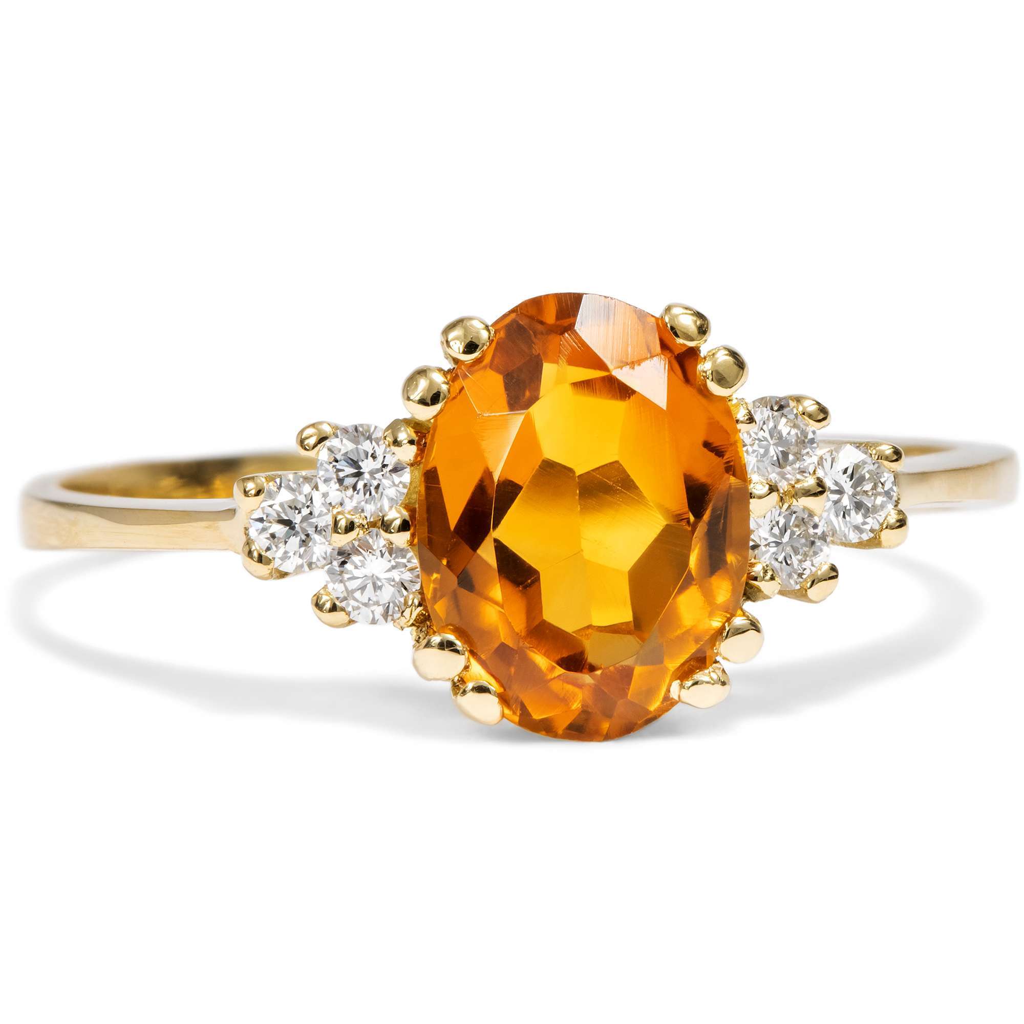 626527-hofer-antikschmuck-Ungetragener-Ring-mit-honigfarbenem-Citrin-und-Brillanten-in-Gold-aus-unserer-Werkstatt-Herbstglut