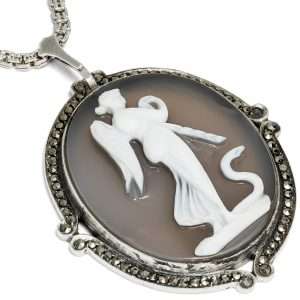626533-hofer-antikschmuck-Qualitaetvolle-Achat-Kamee-in-Silber-als-Anhaenger-um-1930-Hygieia_4