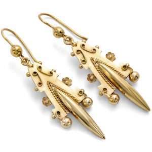 626661-hofer-antikschmuck-Wunderbare-Ohrringe-im-Archaeologischen-Stil-aus-Gold-England-um-1880-und-spaeter-Archaeologischer-Stil_3