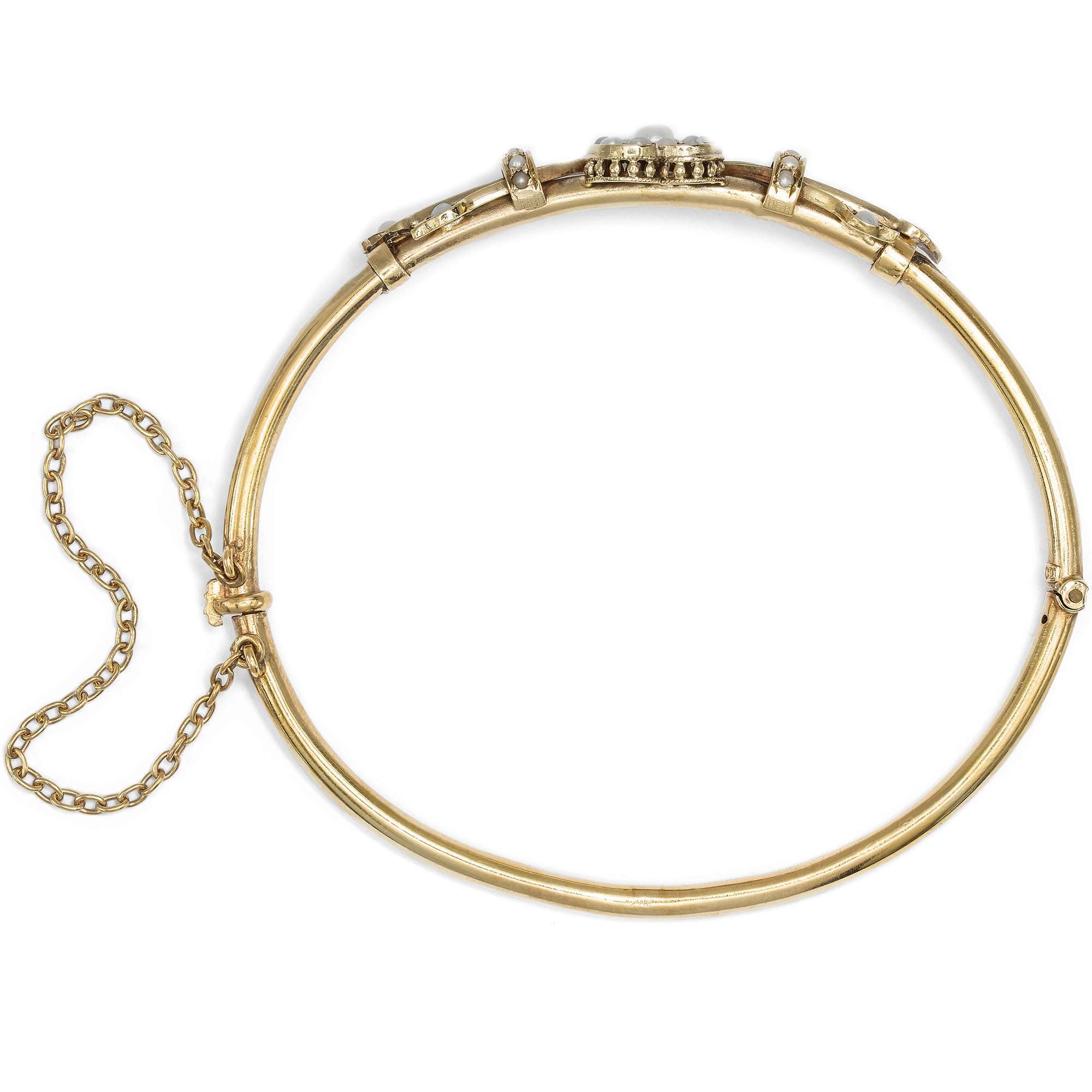 626669-hofer-antikschmuck-Antiker-Armreif-mit-Saatperlen-in-Gold-um-1895-Herzenssache_5