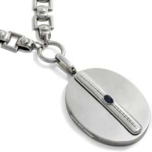 626676-hofer-antikschmuck-Breite-viktorianische-Kette-mit-Medaillon-aus-Silber-England-um-1880-Im-Bilde-bleiben_1