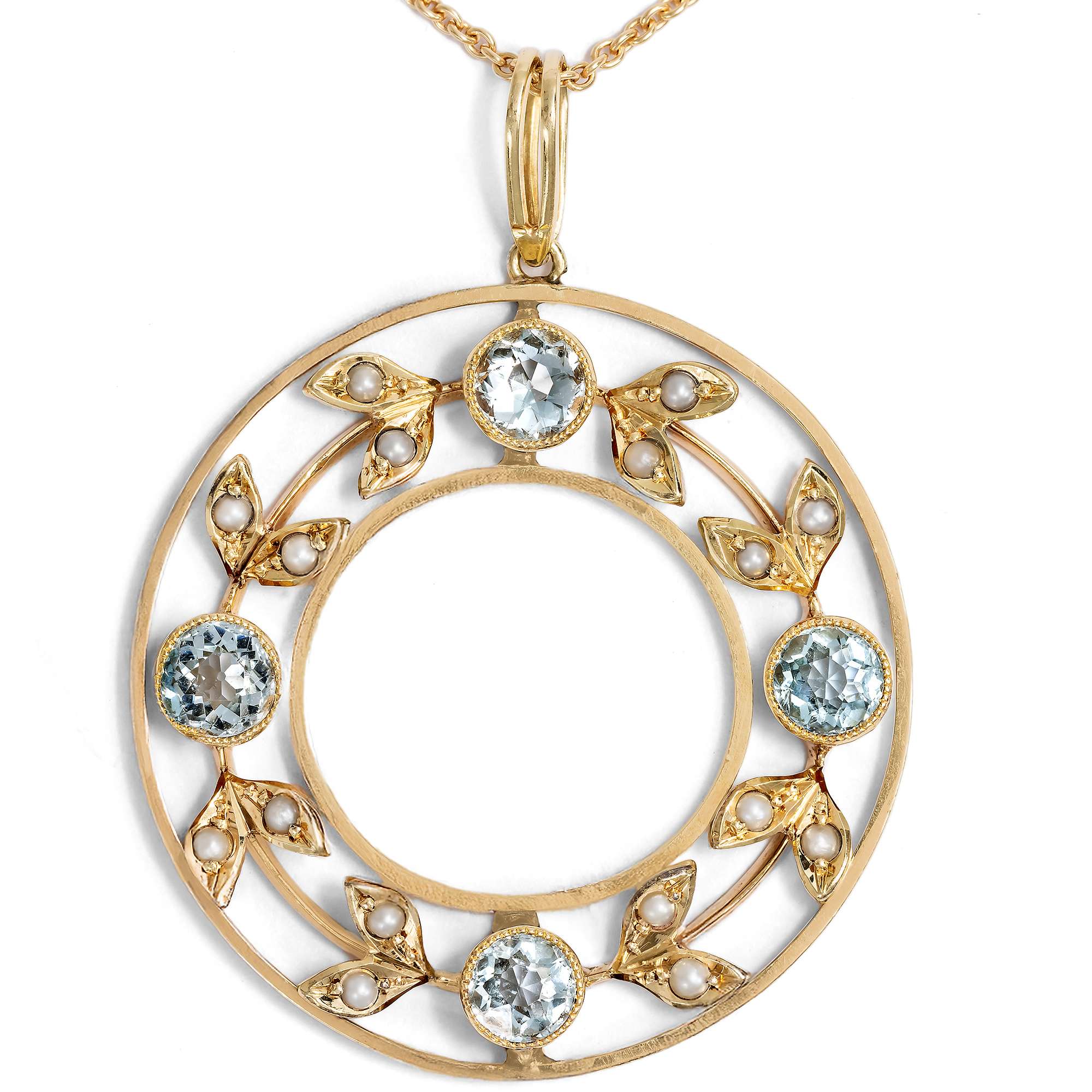 626774-hofer-antikschmuck-Eleganter-Perlen-und-Aquamarin-Anhaenger-in-Gold-Grossbritannien-um-1910-Zwischen-Wolken-und-Meer_1