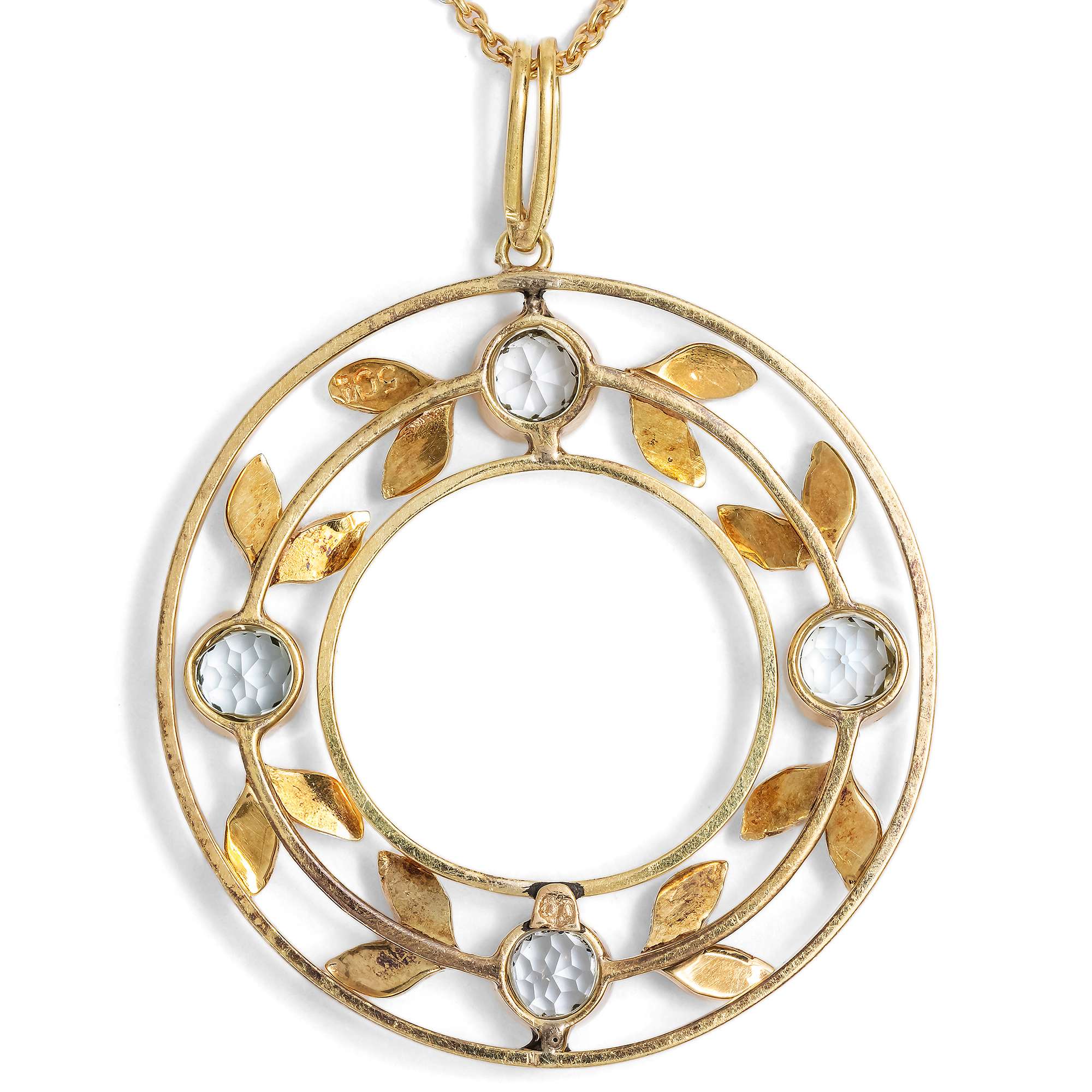 626774-hofer-antikschmuck-Eleganter-Perlen-und-Aquamarin-Anhaenger-in-Gold-Grossbritannien-um-1910-Zwischen-Wolken-und-Meer_2