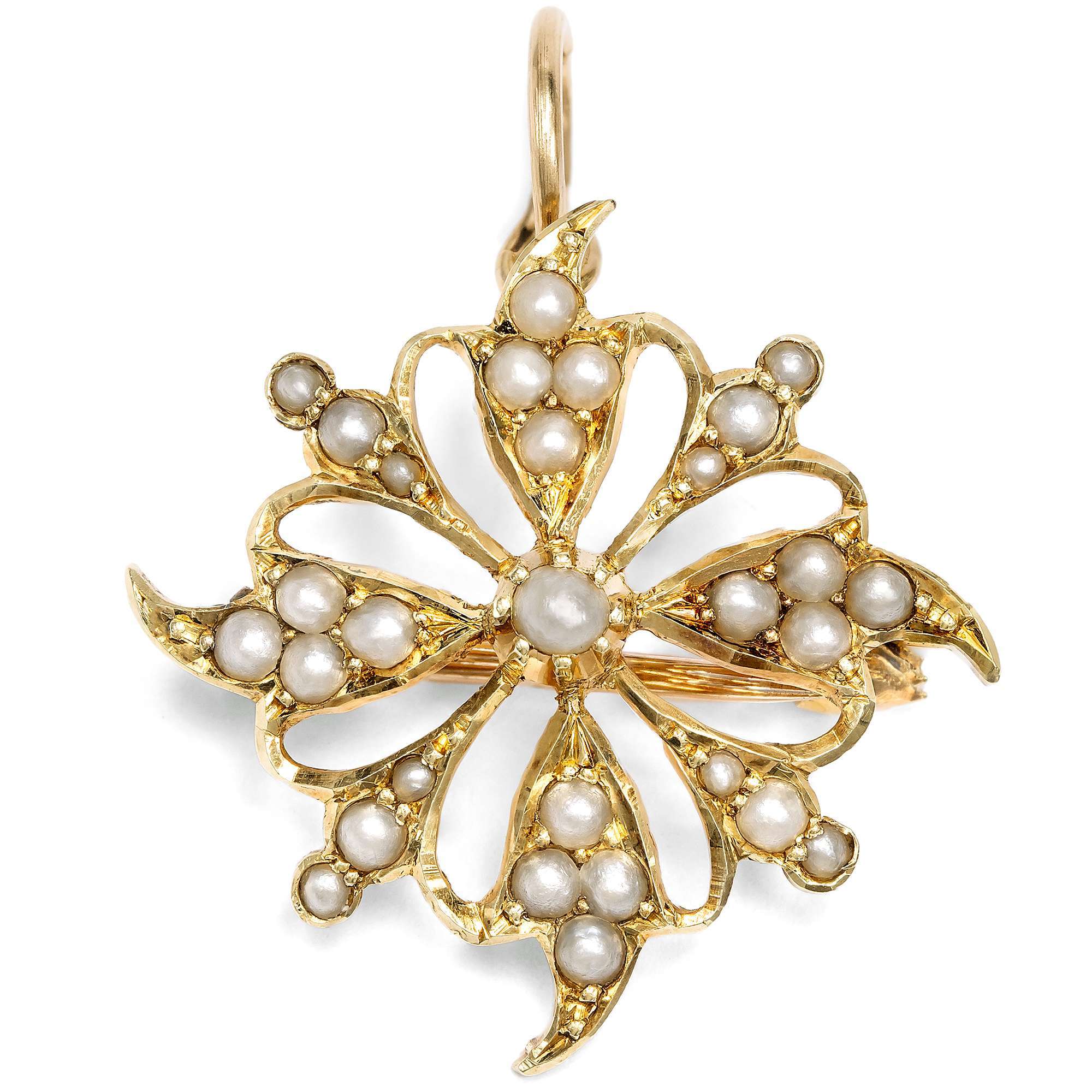 626782-hofer-antikschmuck-Antike-Anhaenger-Brosche-mit-Saatperlen-in-Gold-Grossbritannien-um-1900-Give-it-a-Whirl_1