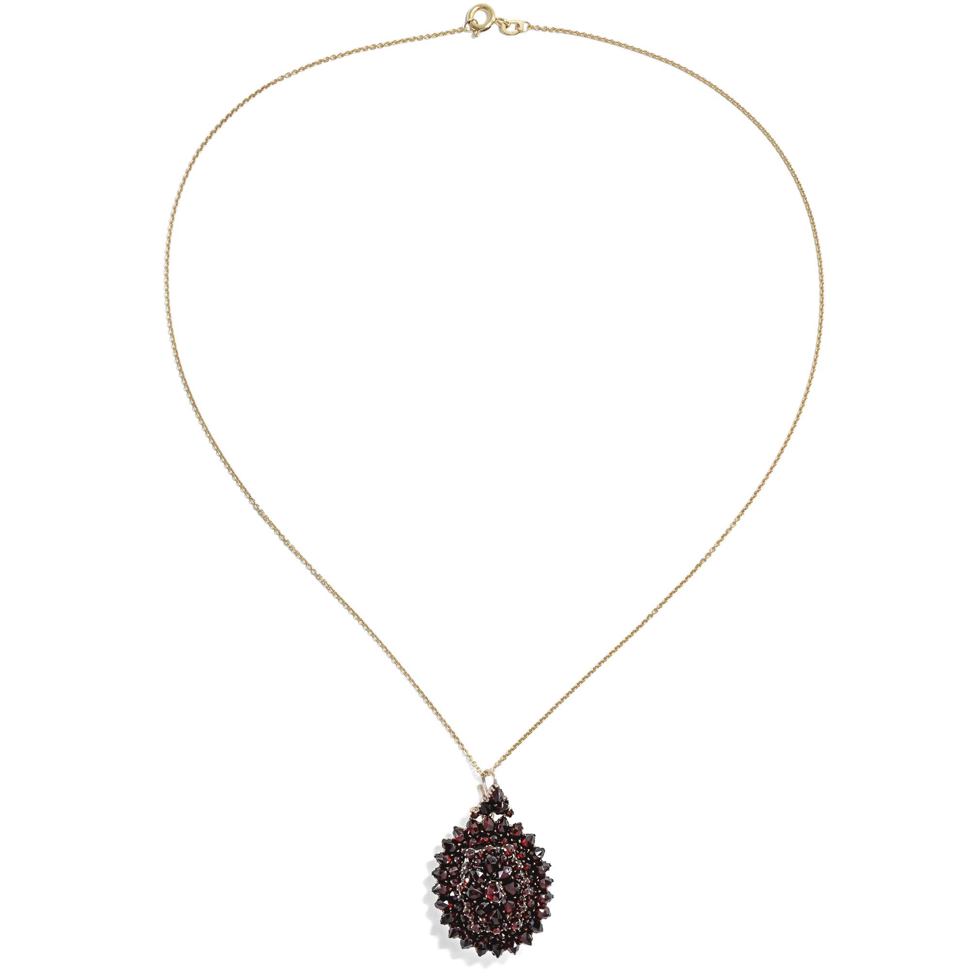 626881-hofer-antikschmuck-Antikes-Medaillon-mit-boehmischen-Granaten-als-Anhaenger-um-1880-Glut-der-Erinnerung