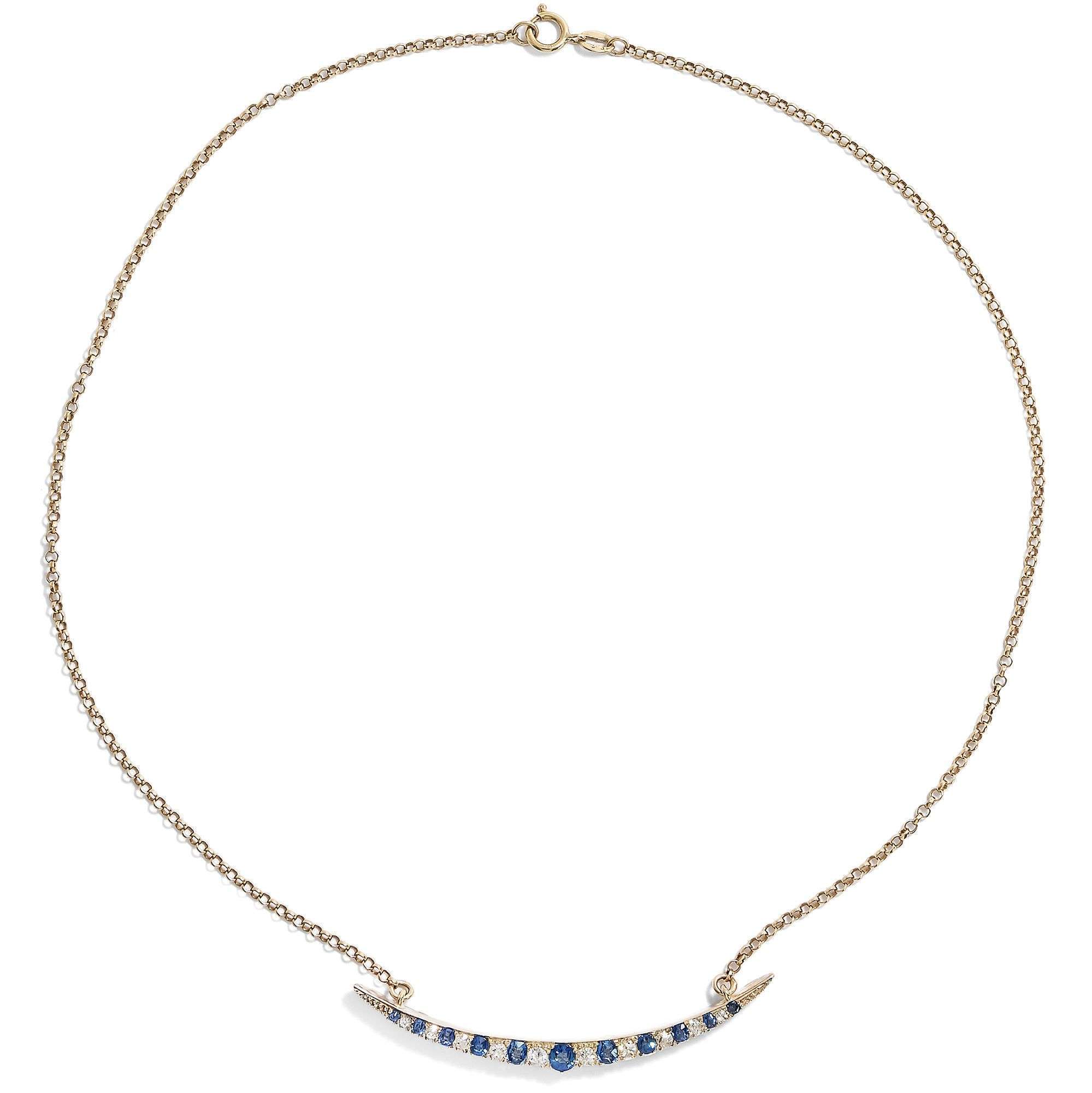 626968-hofer-antikschmuck-Englisches-Mond-Collier-mit-Saphiren-und-Diamanten-Umbau-aus-einer-Brosche-der-Jahre-um-1900-Au-claire-de-la-lune_3