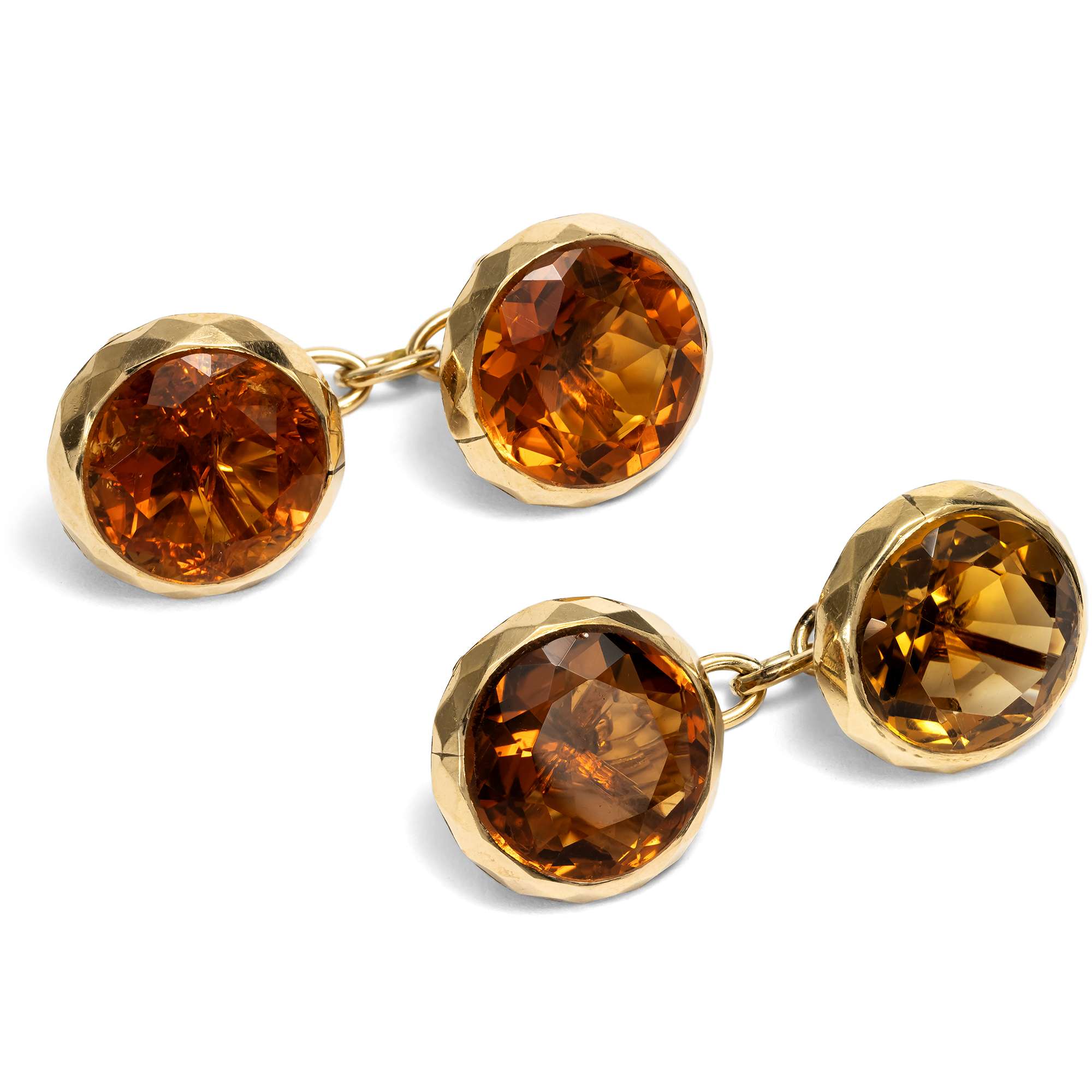 627020-hofer-antikschmuck-Stilvolle-vintage-Manschettenknoepfe-mit-Citrinen-in-Gold-England-um-1920-Walking-on-Sunshine