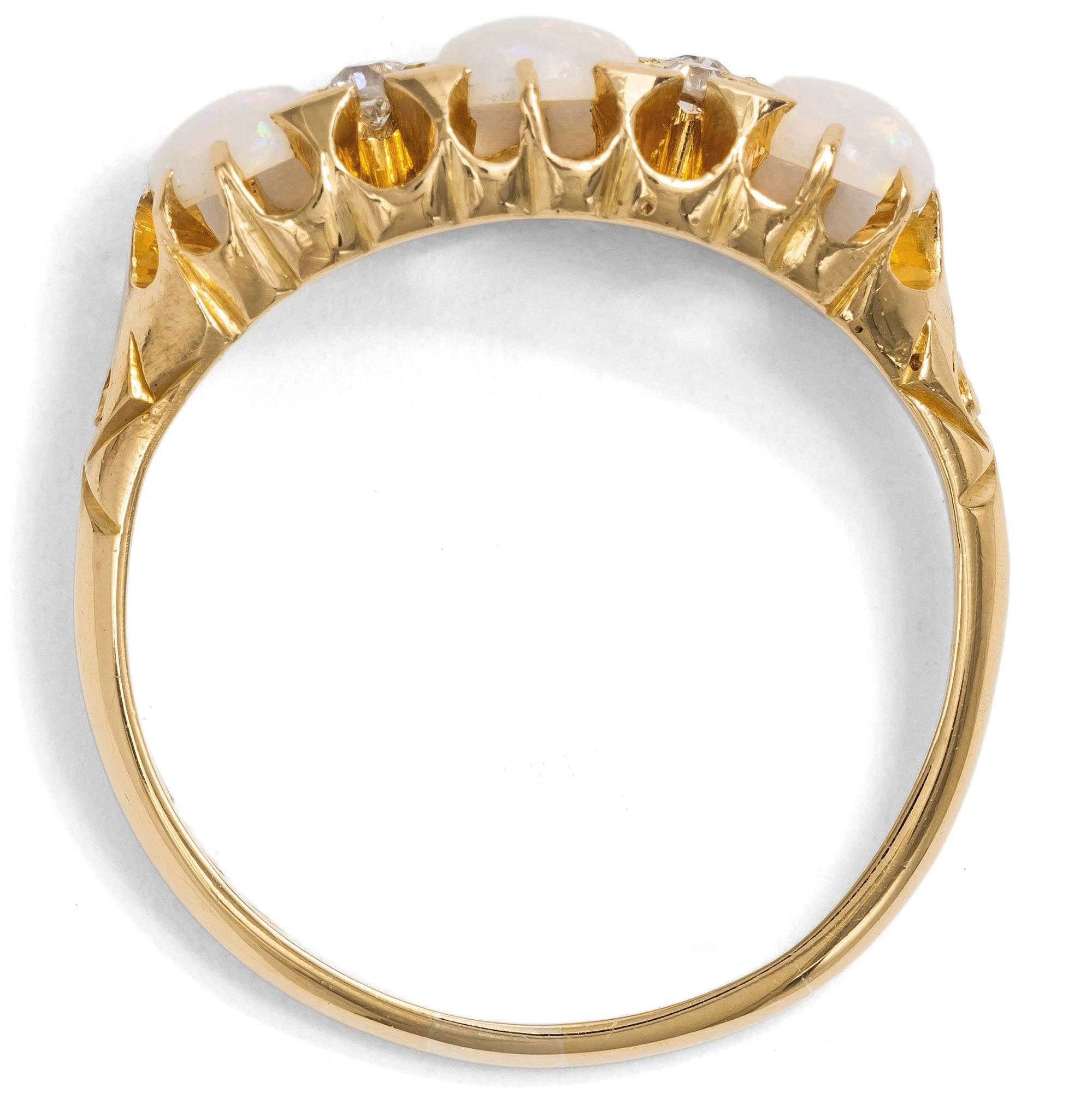 627056-hofer-antikschmuck-Antiker-Opalring-aus-Gelbgold-mit-Diamantrosen-Birmingham-1907-Edwardian-Glow-Show_2