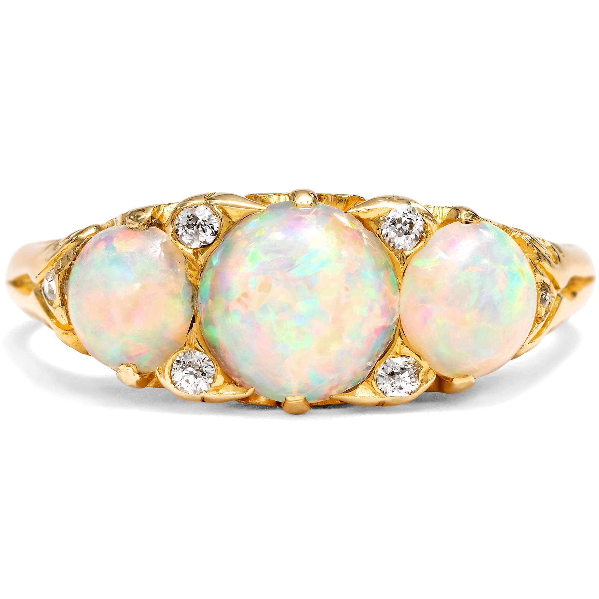 627057-hofer-antikschmuck-Hochwertiger-Goldring-mit-antiken-Opalen-und-Diamanten-im-Altschliff-London-2024-Quality-Street_3