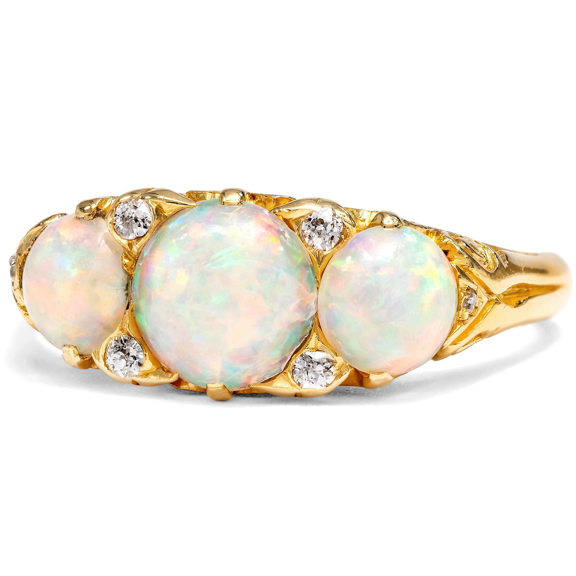 627057-hofer-antikschmuck-Hochwertiger-Goldring-mit-antiken-Opalen-und-Diamanten-im-Altschliff-London-2024-Quality-Street_4