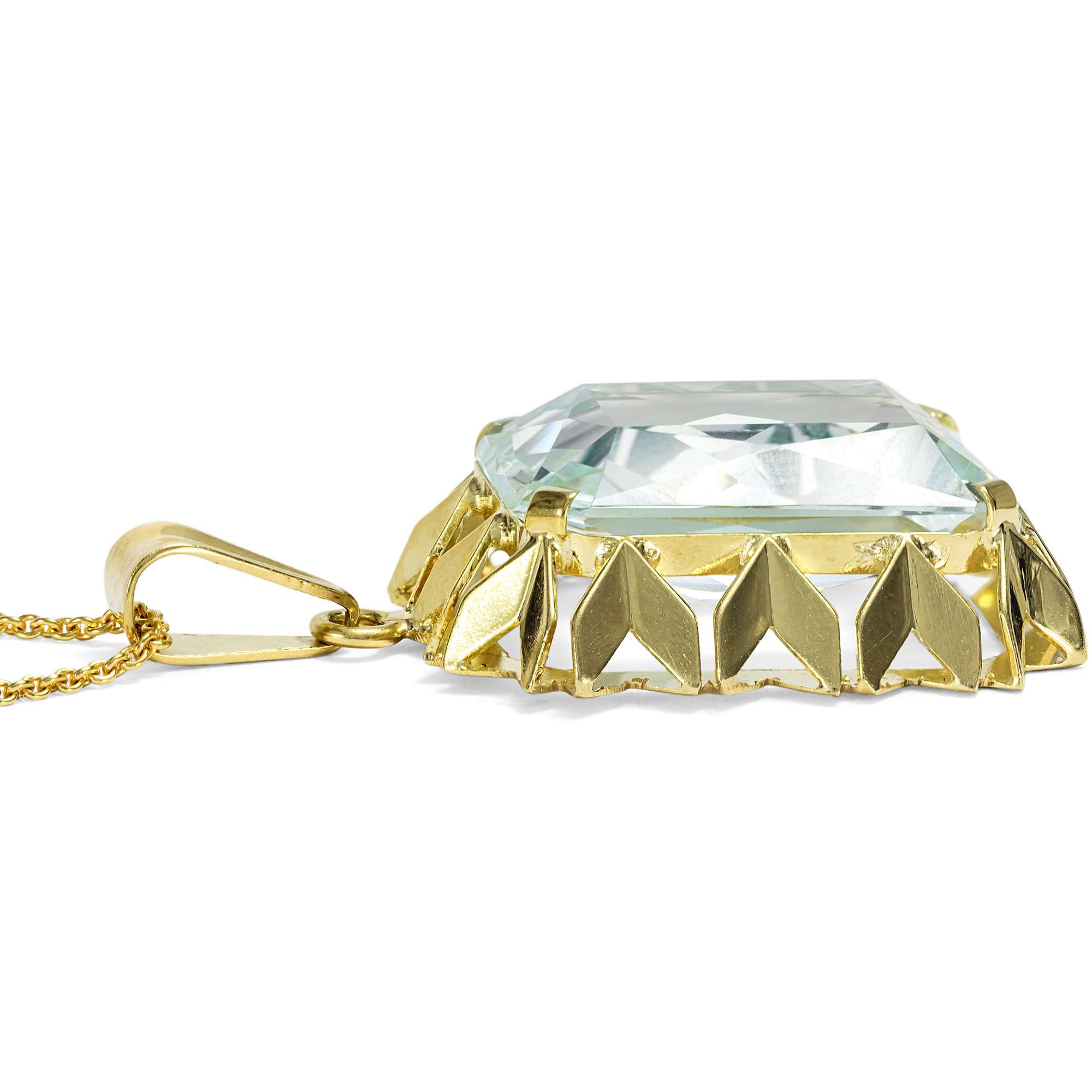 627286-hofer-antikschmuck-Kraftvoller-Midcentury-Anhaenger-mit-Aquamarin-in-Gold-um-1960-Meerwert_2