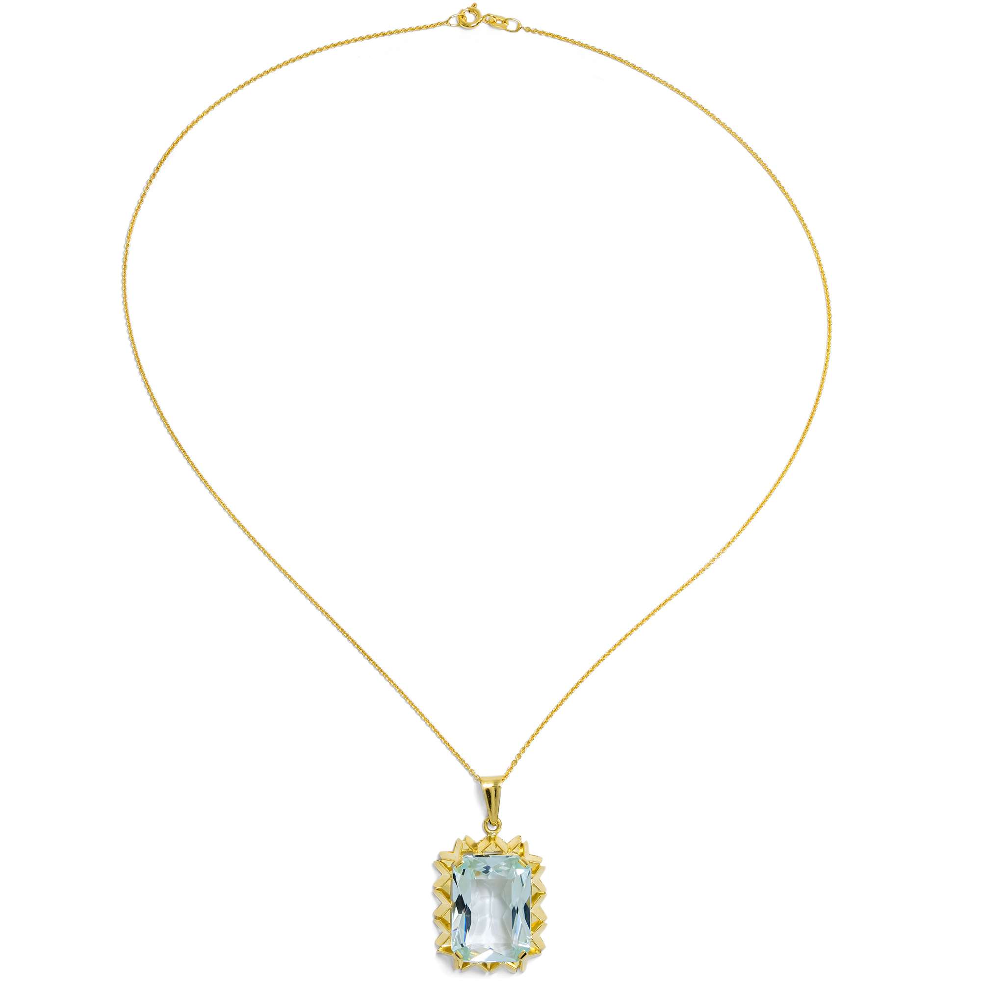 627286-hofer-antikschmuck-Kraftvoller-Midcentury-Anhaenger-mit-Aquamarin-in-Gold-um-1960-Meerwert_4