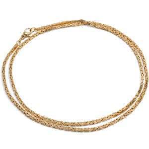 627517-hofer-antikschmuck-Vintage-Koenigskette-aus-roetlichem-Gold-Moensheim-um-1980-An-die-Kette-gelegt_3